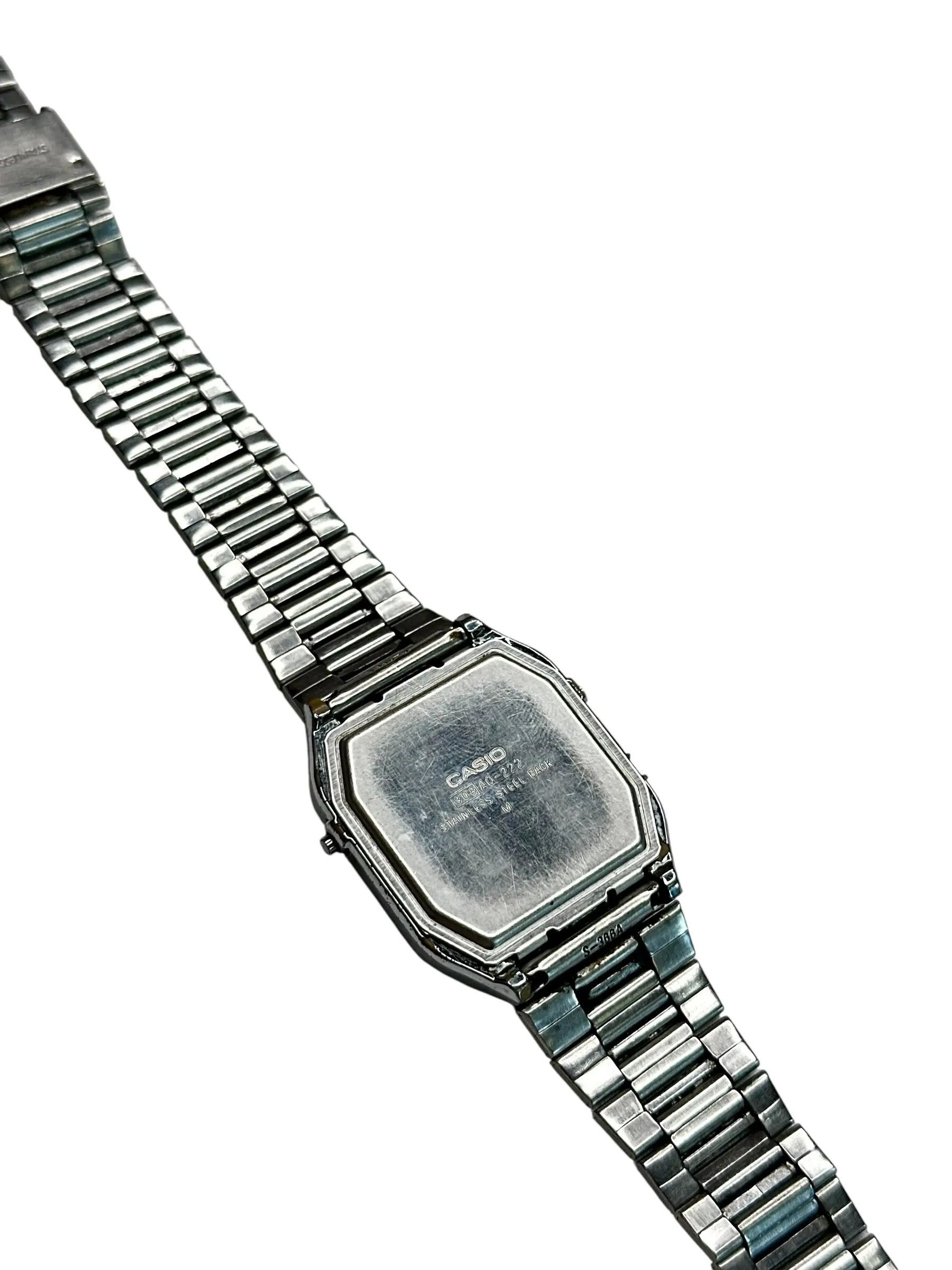 Casio Casio squared clock vintage japanese watches Size ONE SIZE - 3 Thumbnail
