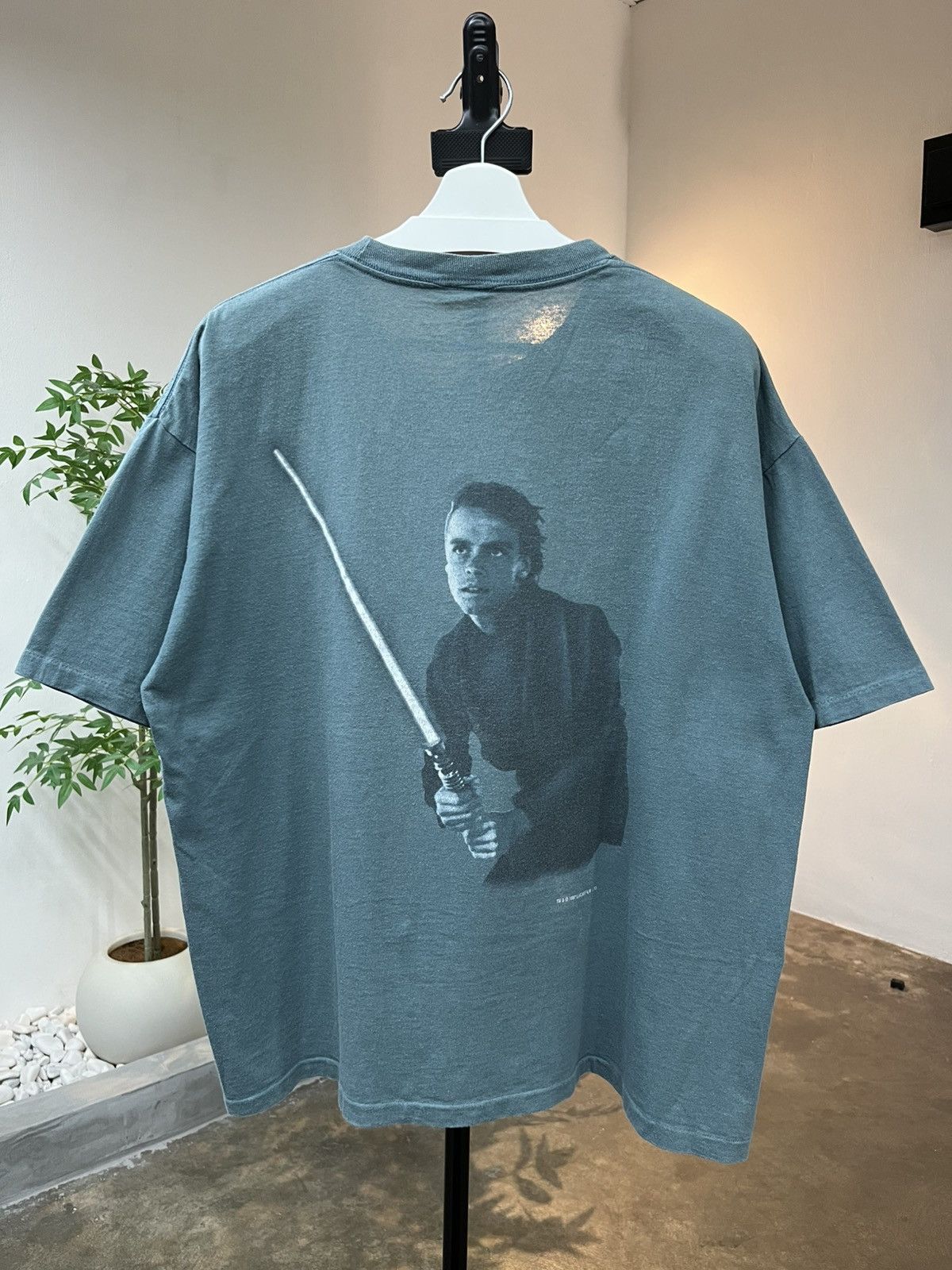 Star Wars Vintage 1997 Star Wars Luke Skywalker Jediwear Tee Size US XL / EU 56 / 4 - 1 Thumbnail