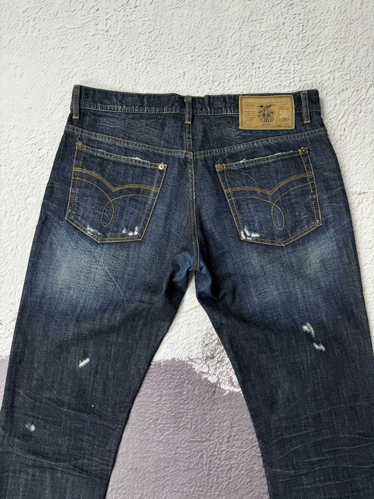 Dolce & Gabbana Dolce & Gabbana Distressed Indigo Denim Pants Jeans Size US 36 / EU 52 - 17 Thumbnail