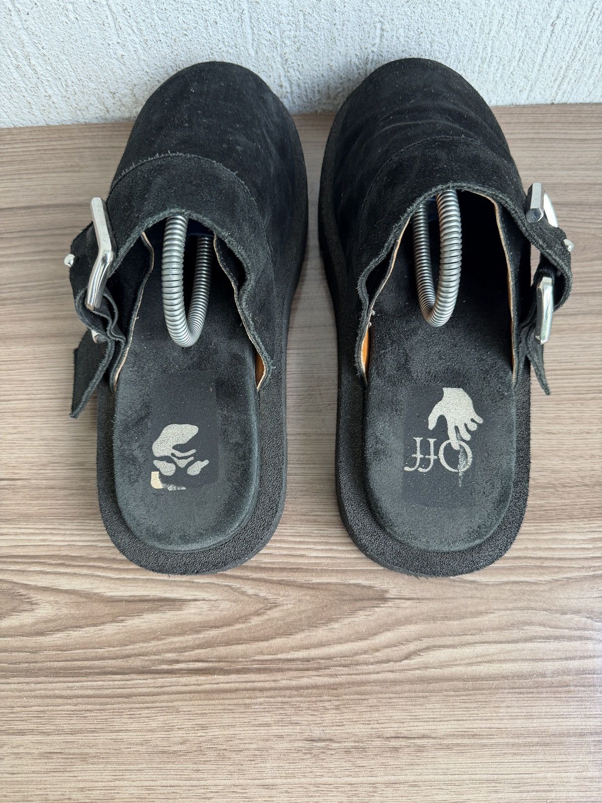 Off-White Suede virgil Abloh sponge clogs Size US 8 / EU 41 - 11 Thumbnail