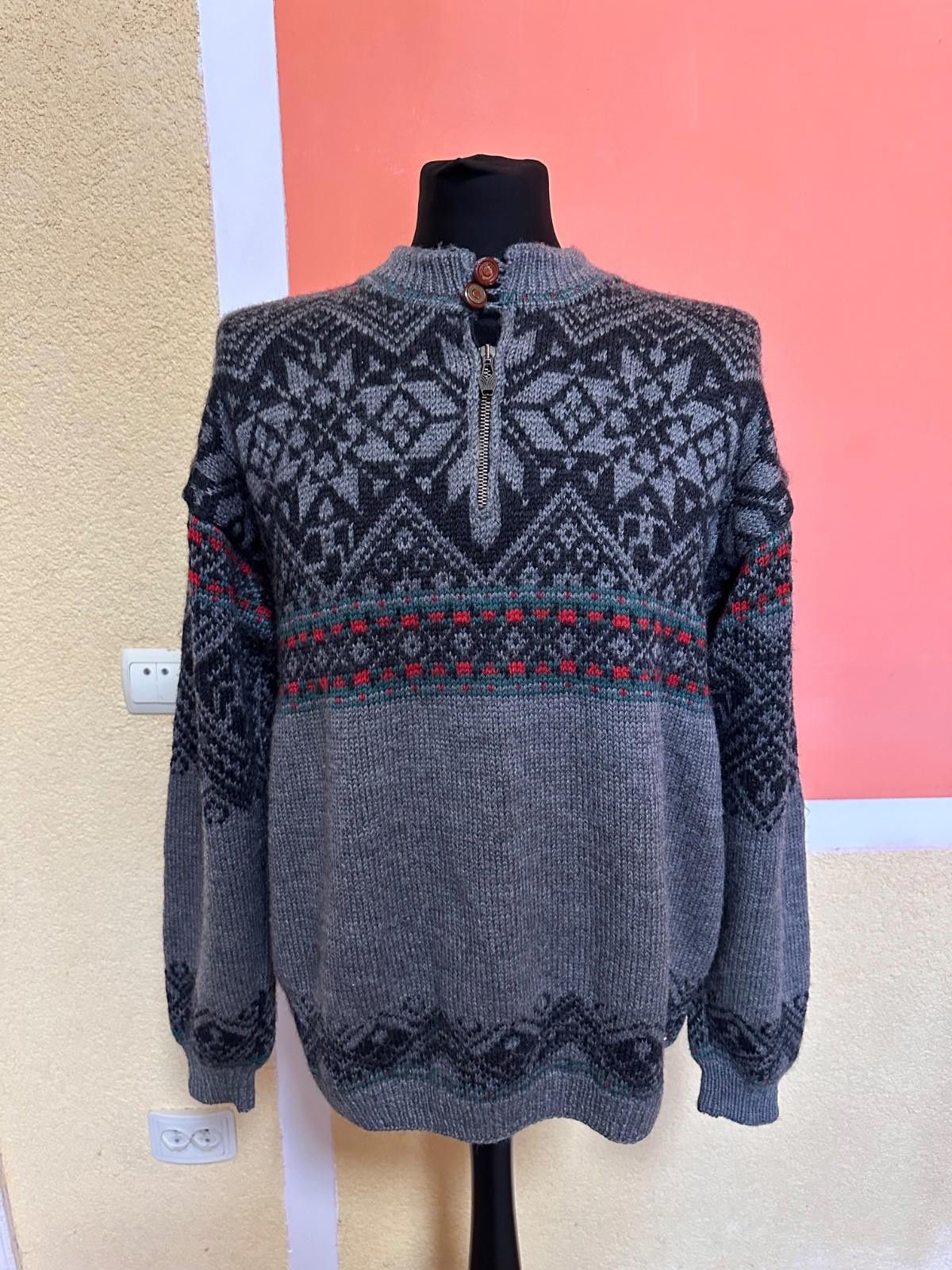 Dale Of Norway Dale of Norway Thunder Bay 1995 1/4 Zip Ski Wool Sweater Size US L / EU 52-54 / 3 - 1 Thumbnail