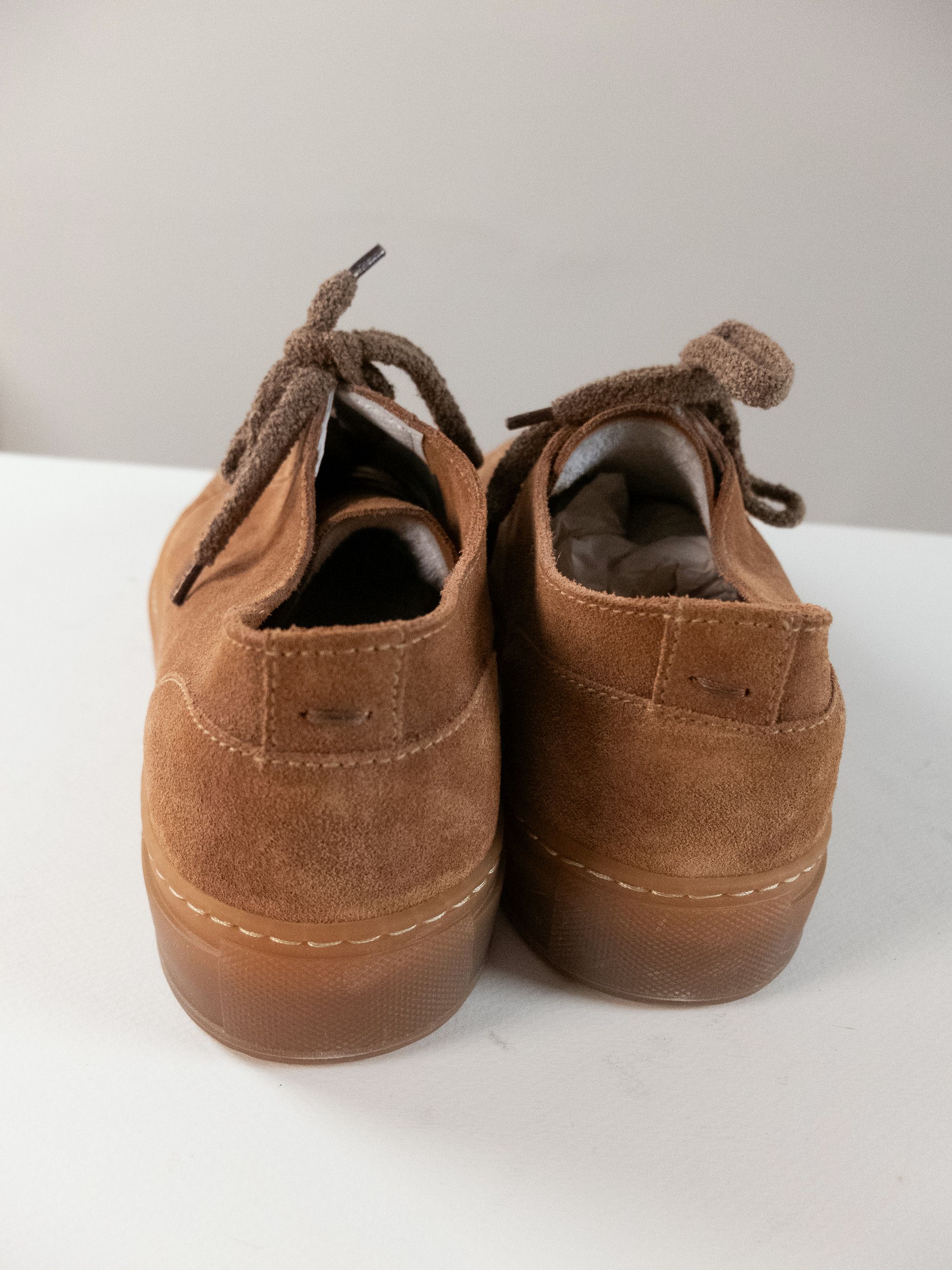 Doucal's DOUCAL'S biscuit brown low top suede sneakers 11 44 Size US 11 / EU 44 - 4 Thumbnail