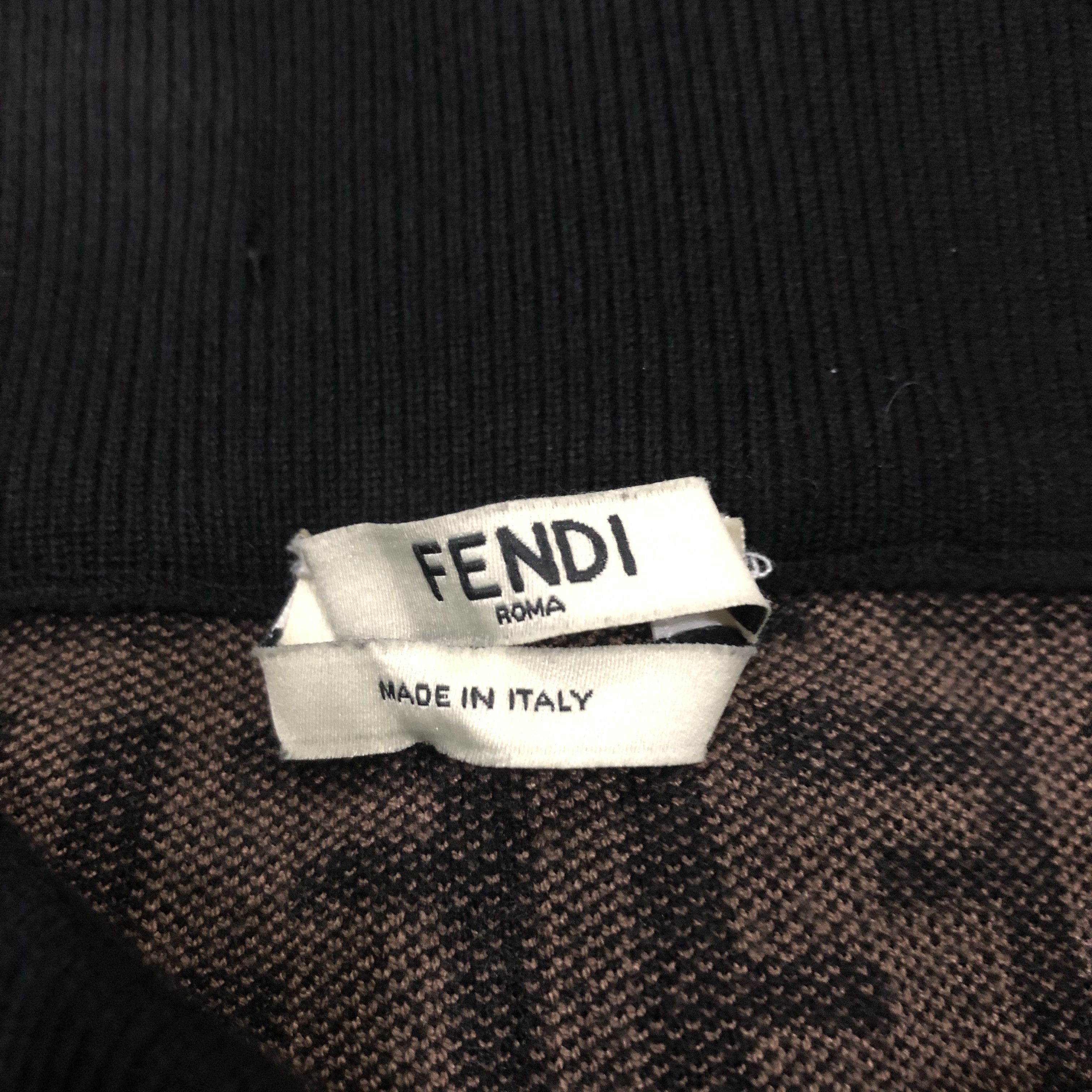 Fendi Fendi Monogram Stretchable Midi Skirt Size 27" / US 4 / IT 40 - 6 Thumbnail