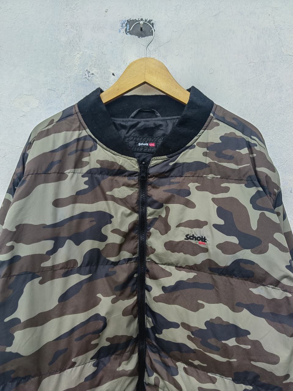Schott Schott NYC type N3-B camoflage puffer reversible parkas Size US XL / EU 56 / 4 - 2 Thumbnail