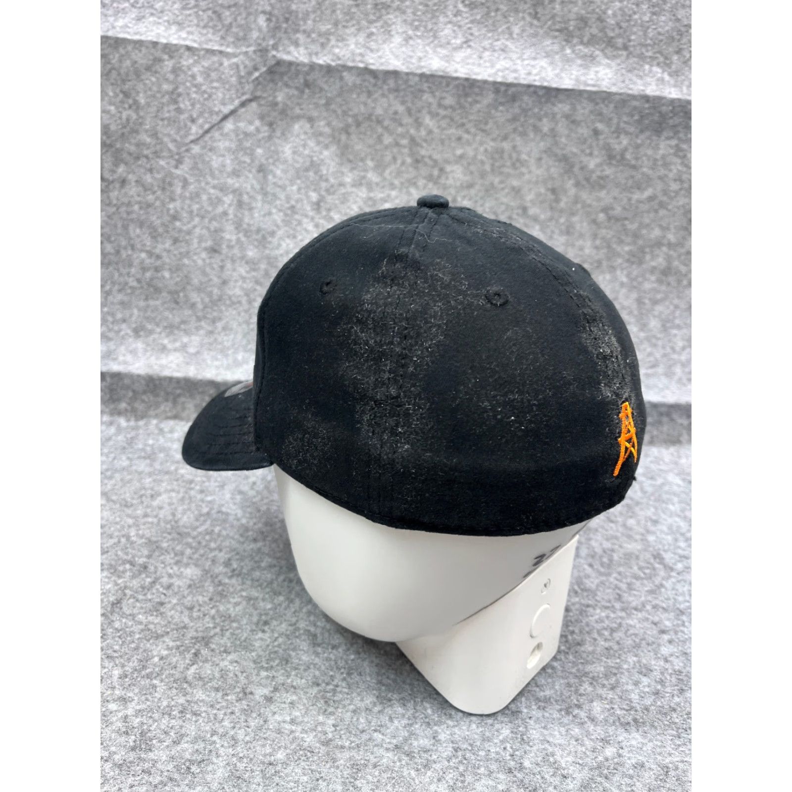 Vintage Otto Hat Cap Panther Pressure Testers Fitted Adult Medium Black Cotton Blend Baseball Cap Mens Size US 31 - 5 Thumbnail