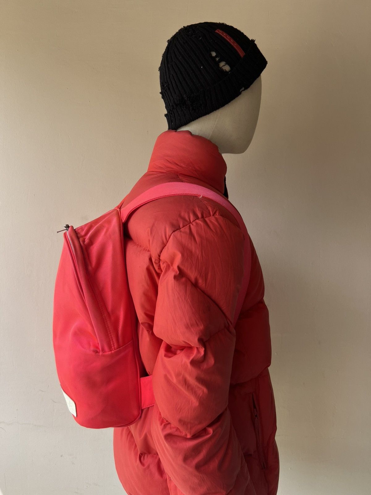 Courreges Courreges X Eastpak Pink Peach Mud Stains Backpack Size ONE SIZE - 5 Thumbnail