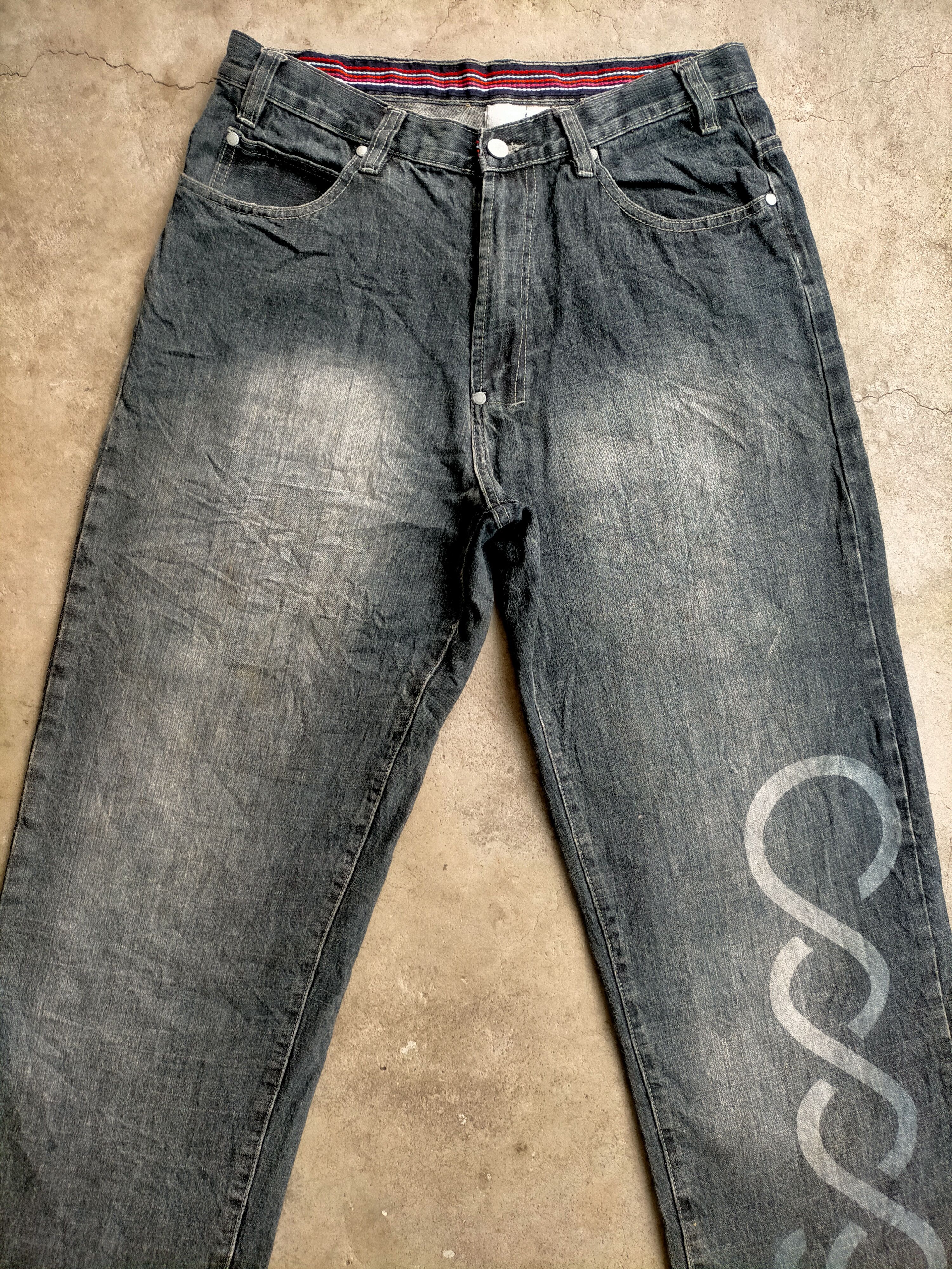 Coogi Coogi Baggy Acid Wash Jeans Size US 32 / EU 48 - 2 Thumbnail