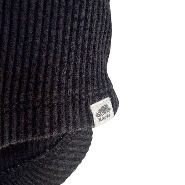 Roots Roots Ribbed Short Sleeve Knit Top Black – S/P Size S / US 4 / IT 40 - 6 Thumbnail