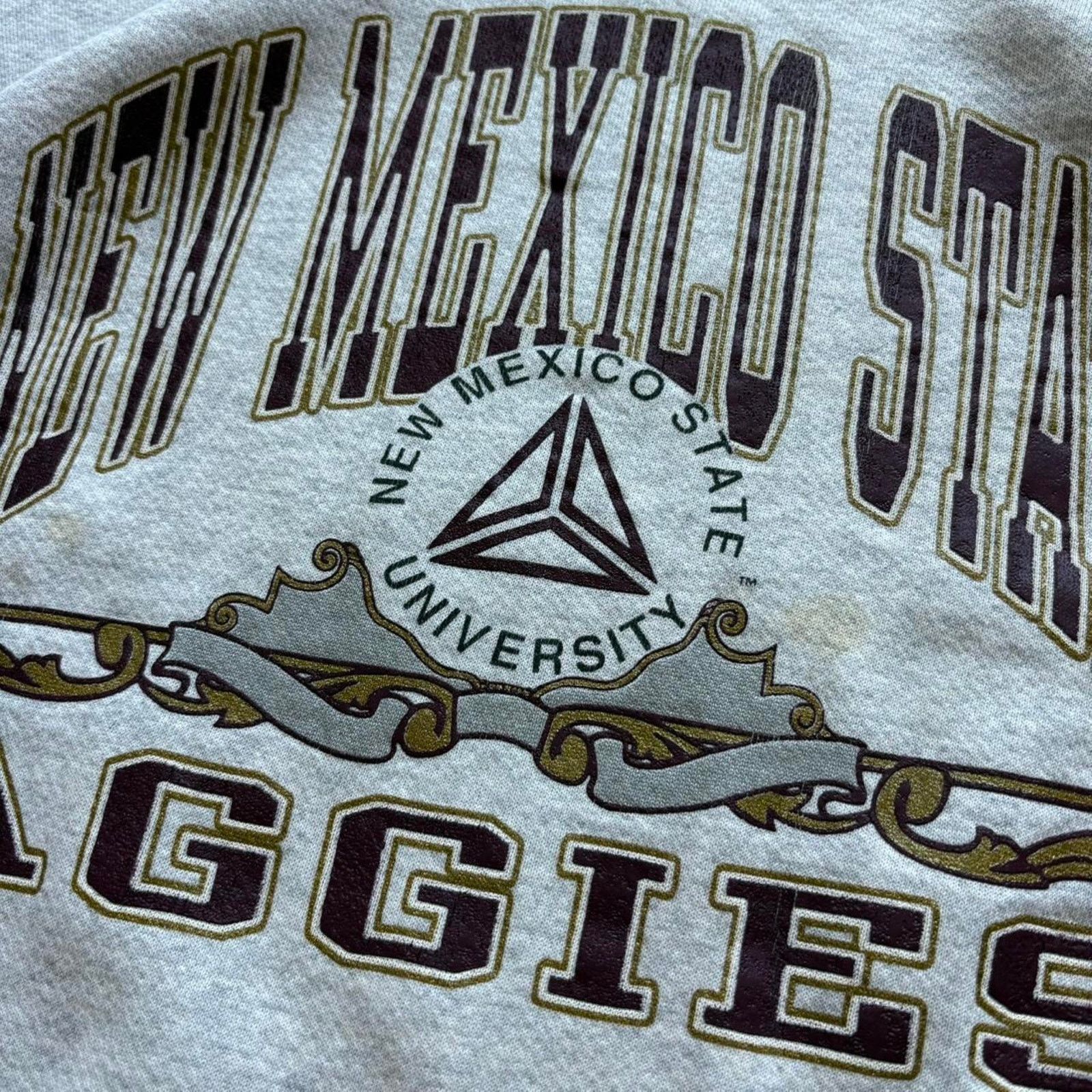 Vintage Vintage 1990s new mexico aggies Size US L / EU 52-54 / 3 - 3 Thumbnail