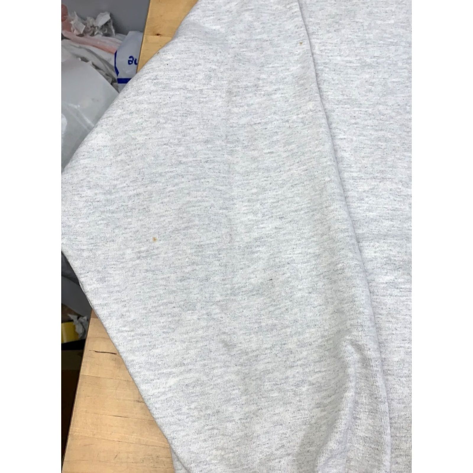 Jerzees Kettle One Vodka Promo Sweatshirt Men 2XL Gray Pullover Liquor Jerzees Sweatshirt Crew Neck Long Sleeve Winter Size US XXL / EU 58 / 5 - 3 Thumbnail