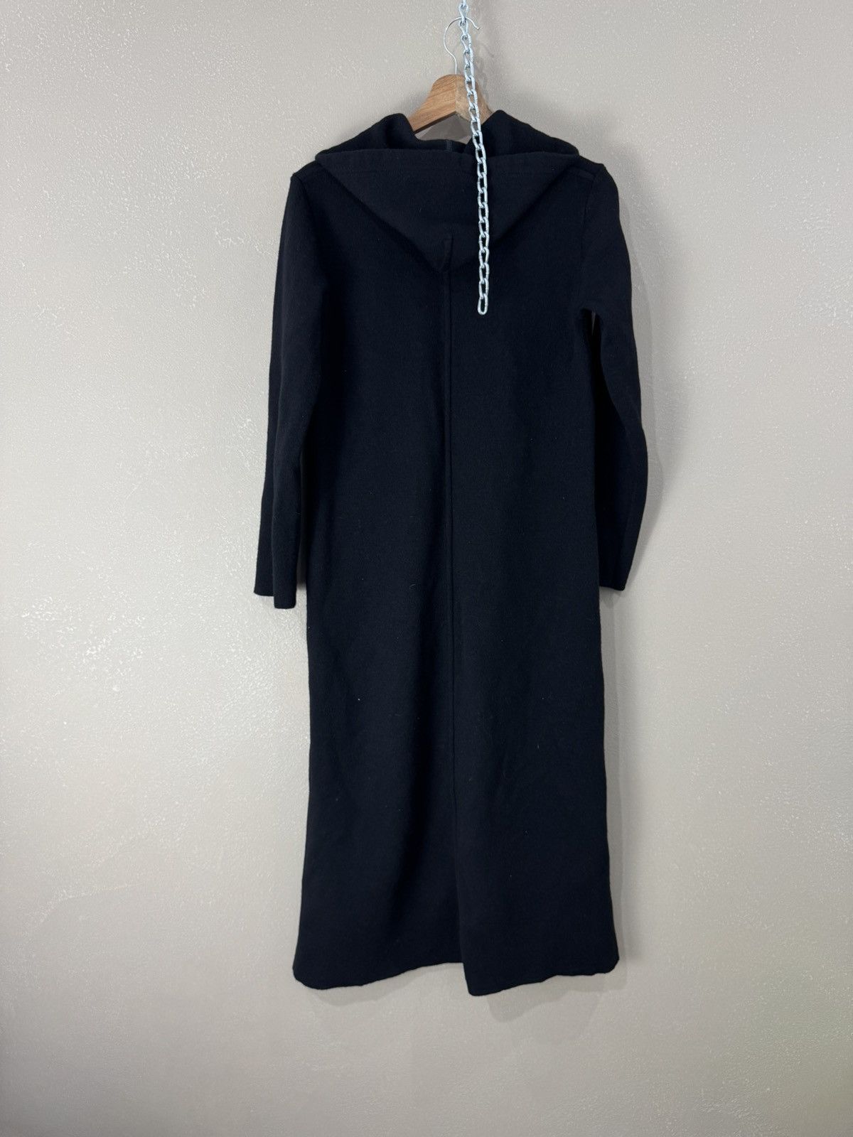 agnes b. Vintage Agnes B. long Wool Coat Size L / US 10 / IT 46 - 2 Thumbnail