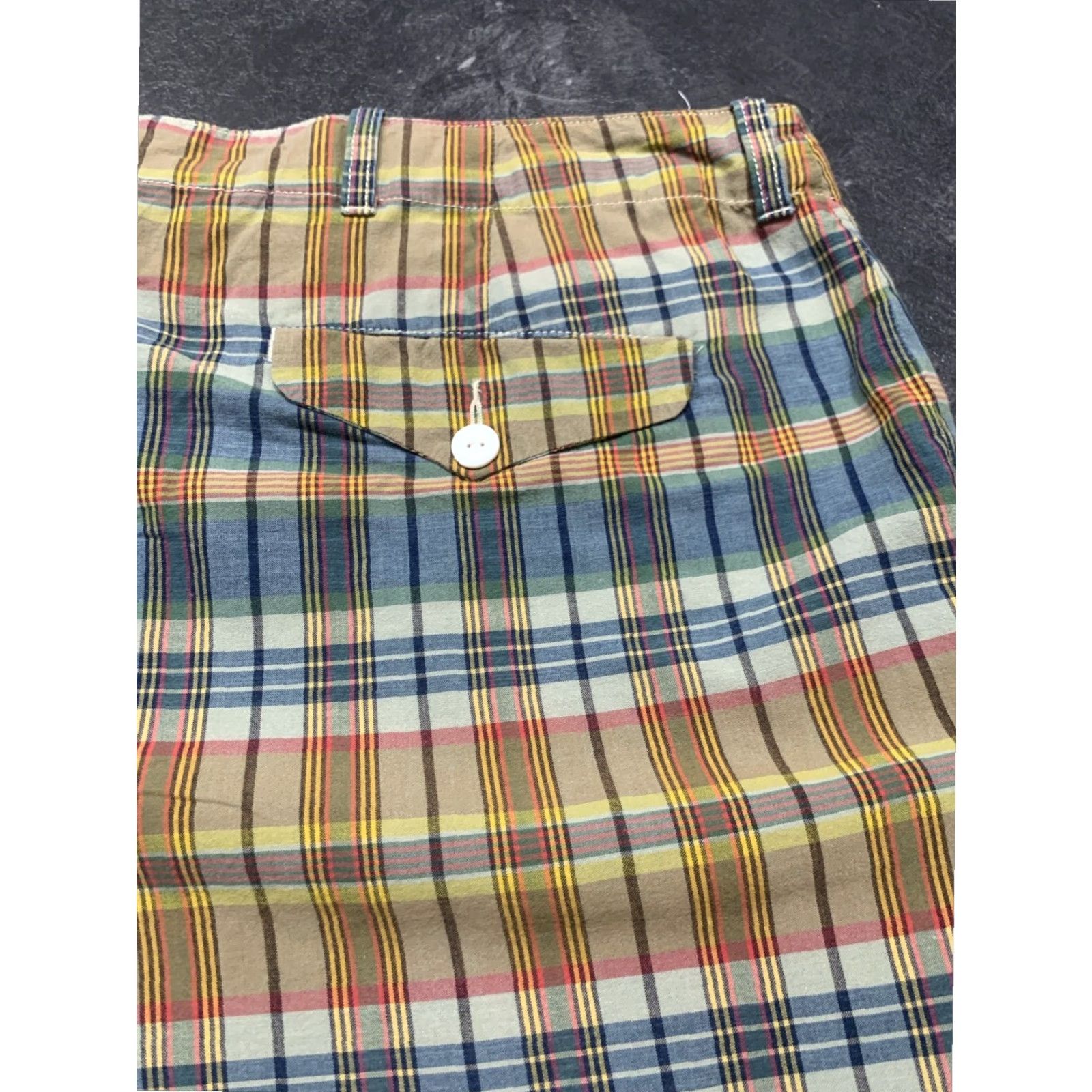Polo Ralph Lauren Polo Ralph Lauren Mens Shorts 42 Extra Large XL Authentic Vintage India Madras Plaid Size US XL / EU 56 / 4 - 7 Thumbnail