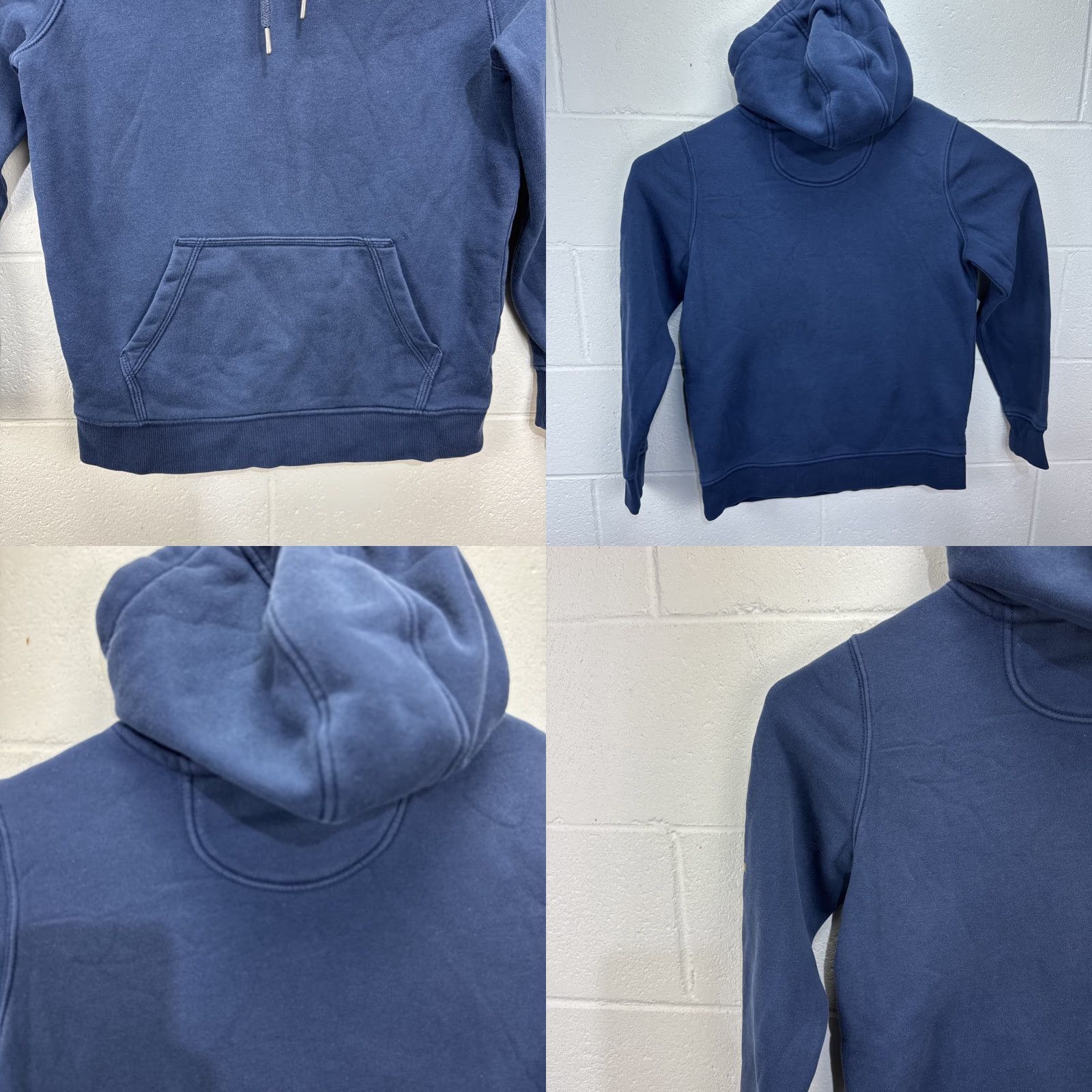 Carhartt Carhartt Women’s Hoodie Pullover Navy Blue Logo Fleece Medium Size M / US 6-8 / IT 42-44 - 8 Thumbnail