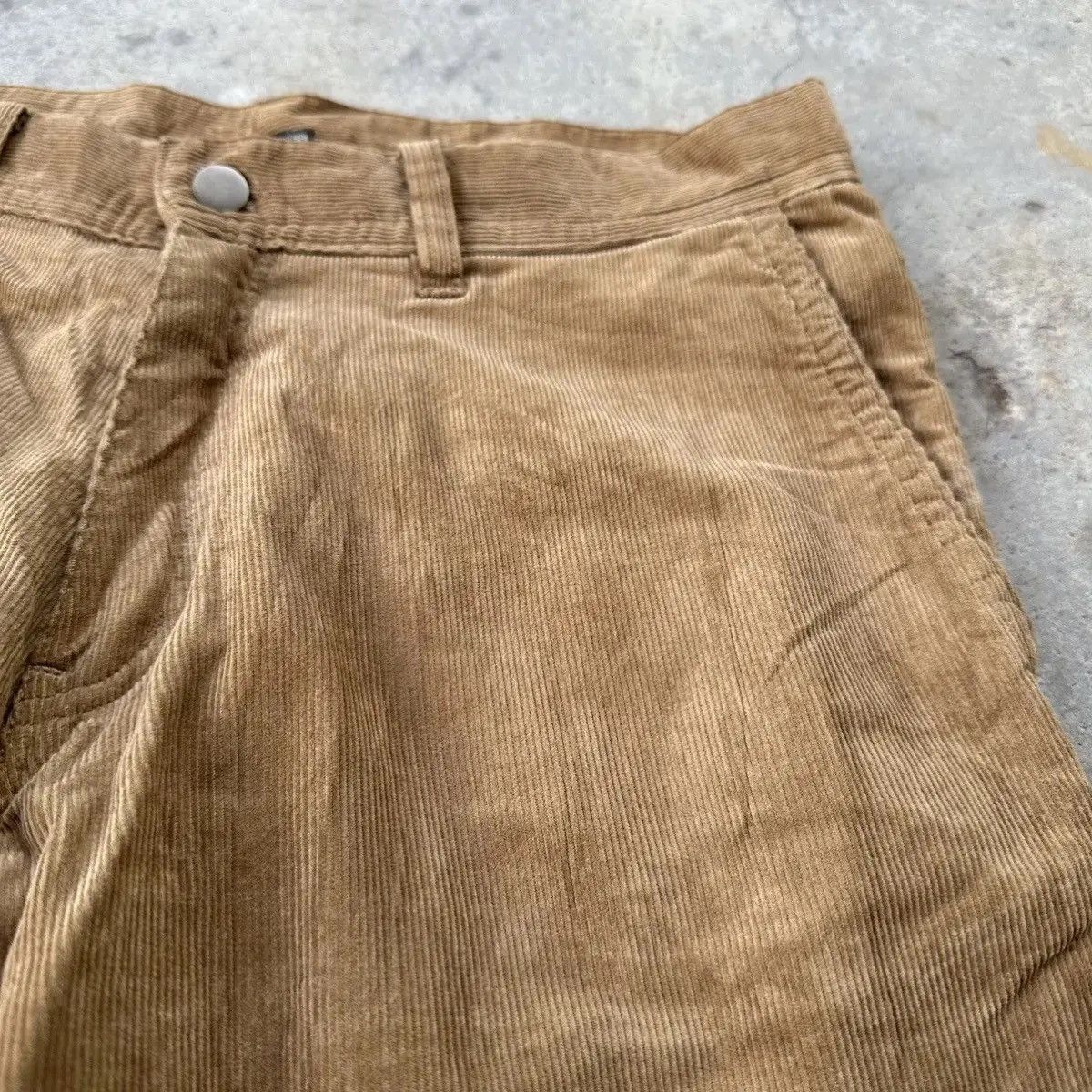 Vintage RARE!! FLARE/BOOTCUT JAPANESE VTG W31 L31 QUE CORDUROY PANTS Size US 31 - 3 Thumbnail