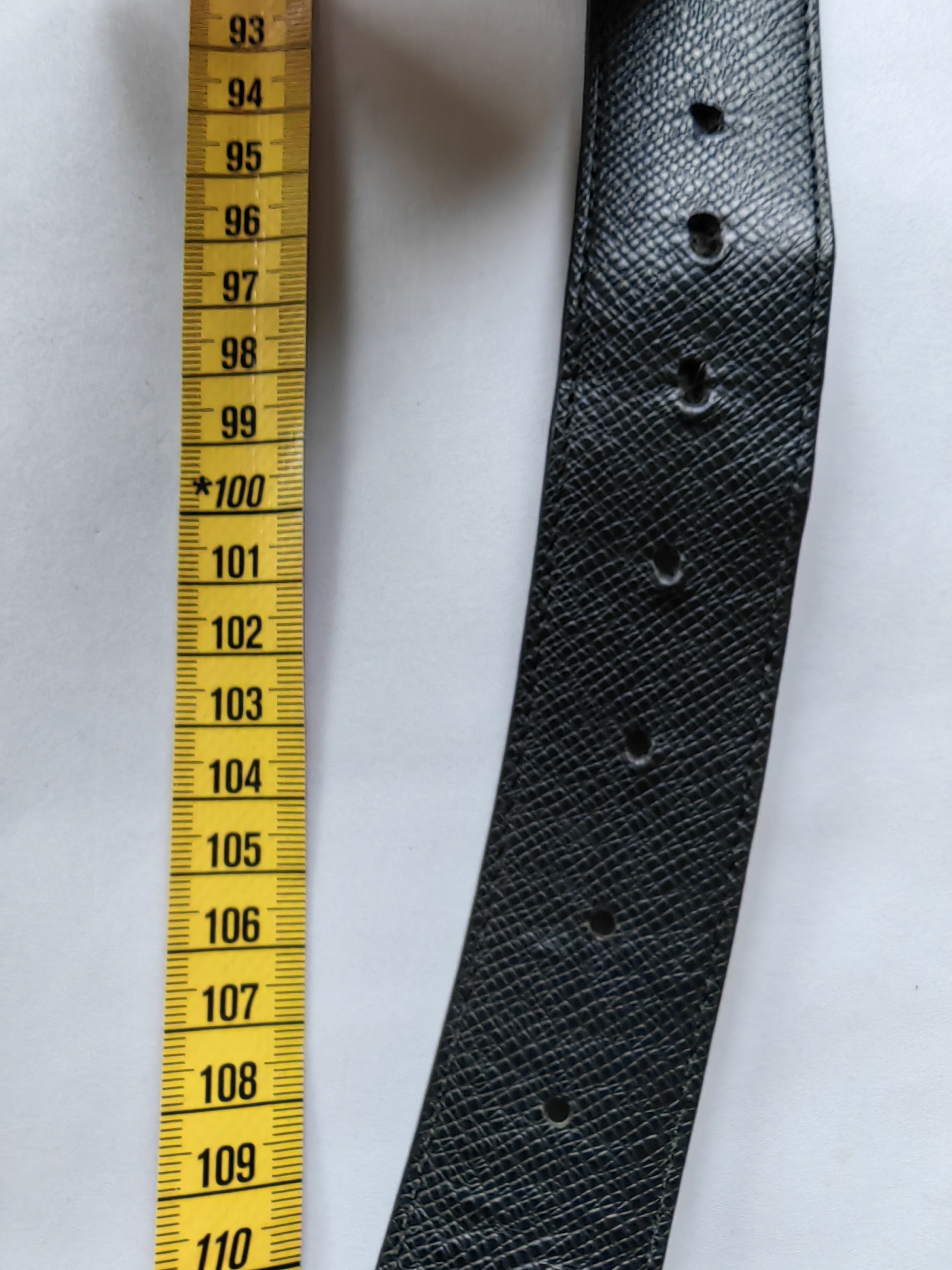 Louis Vuitton Louis Vuitton Inventeur Belt Damier Graphite Black size 110 Size 44 - 9 Thumbnail