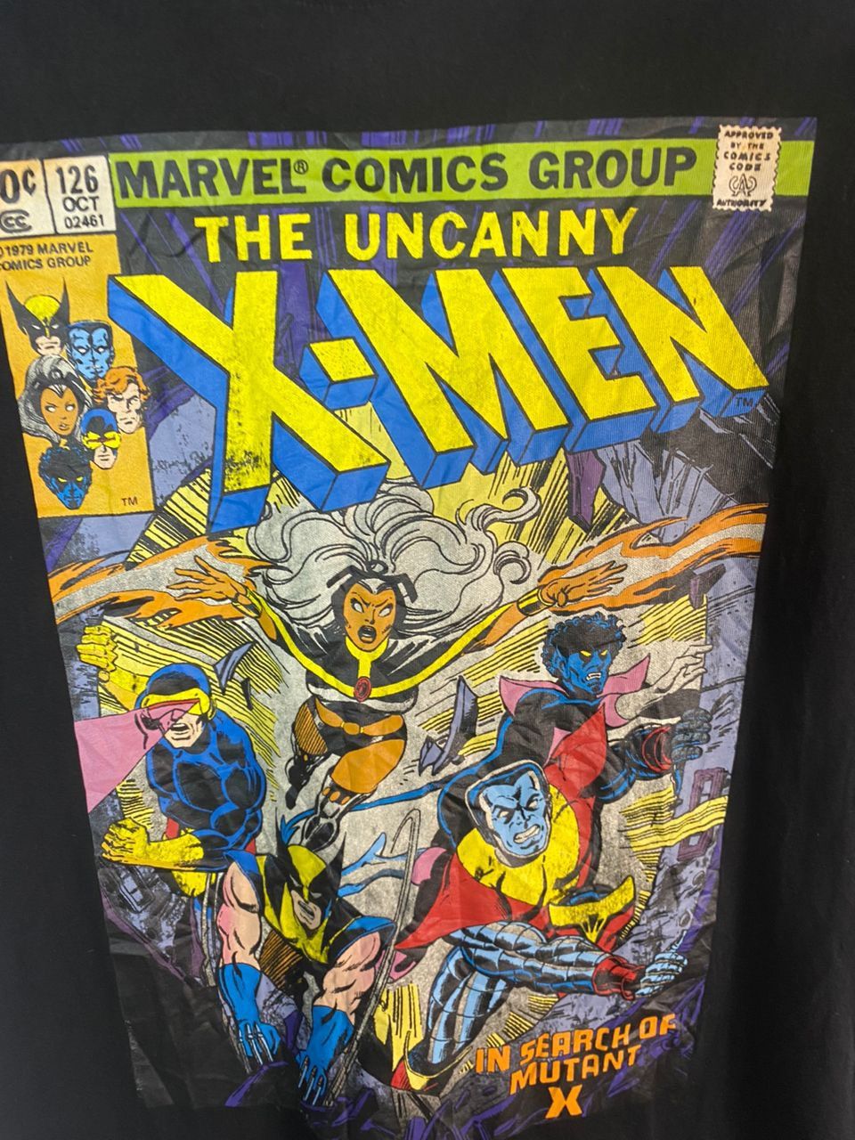 GU × Marvel Comics Marvel x GU printed tshirt Size US M / EU 48-50 / 2 - 4 Thumbnail