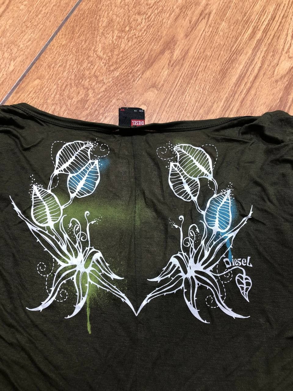 Diesel Diesel Vintage Y2K Graphic Distressed T-Shirt Women’s Crazy Size XS / US 0-2 / IT 36-38 - 7 Thumbnail