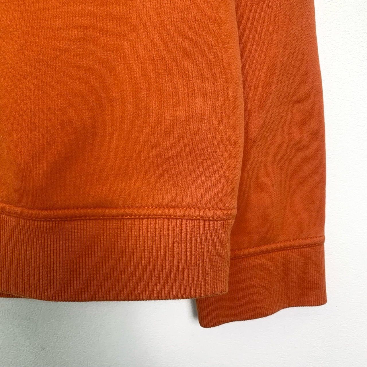 Hermes Hermès Orange Cotton Sweatshirt With Leather Robot Appliqué Size US L / EU 52-54 / 3 - 6 Thumbnail