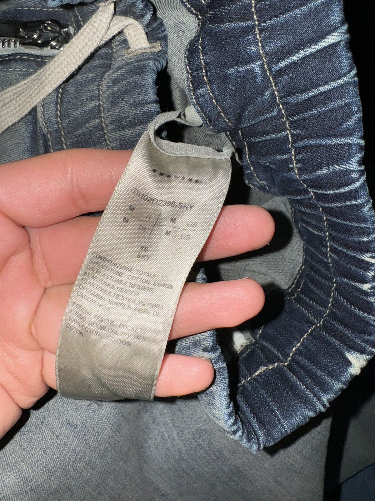 Rick Owens Drkshdw Rick Owens Porterville Sky Cargobela Size US 32 / EU 48 - 3 Thumbnail