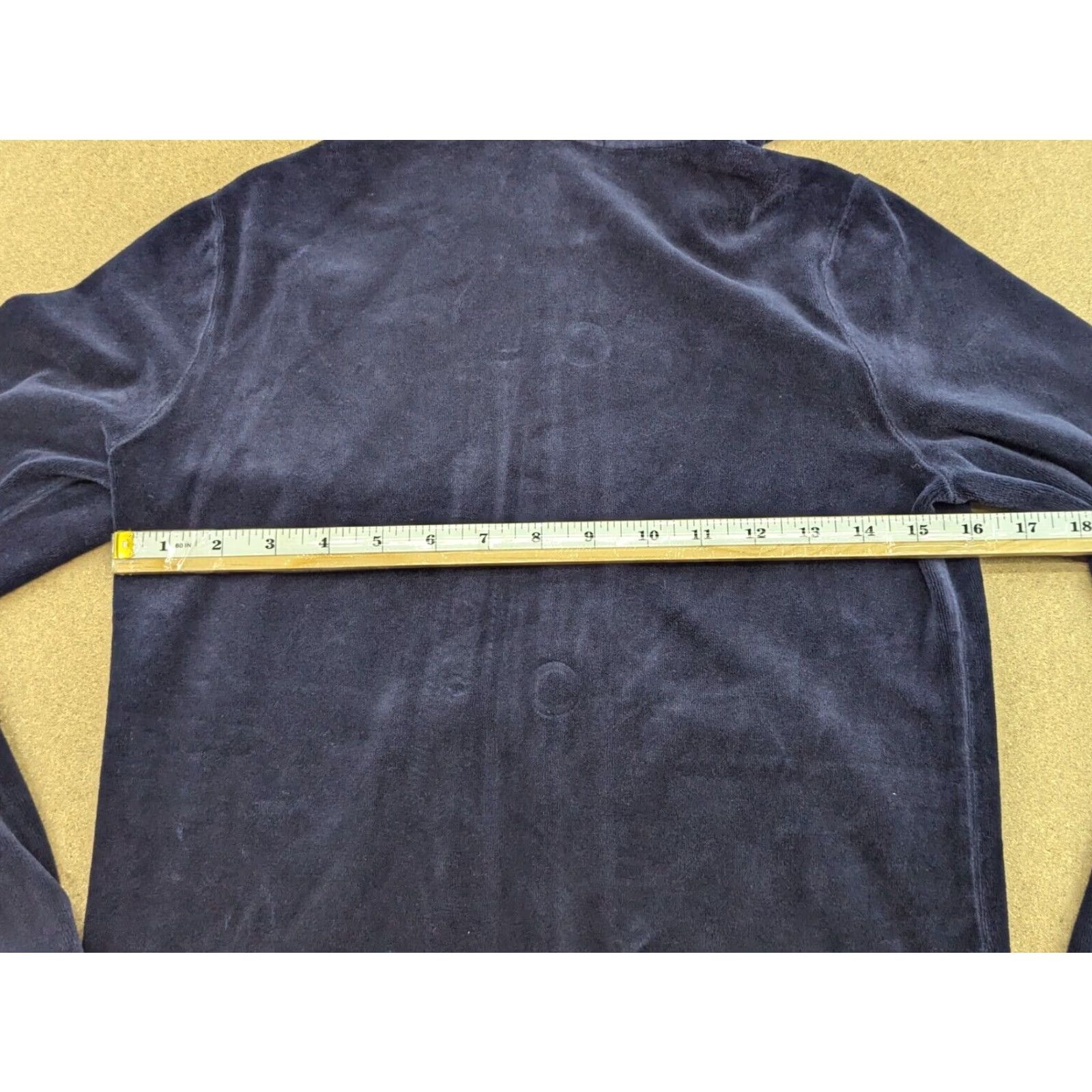Juicy Couture Juicy Couture Velour Jacket Hoodie Womens Medium M Full Zip Blue Jacket Womens Regular Medium Blue Juicy Couture Velour Jacket Hoodie Full Zip Size S / US 4 / IT 40 - 7 Thumbnail