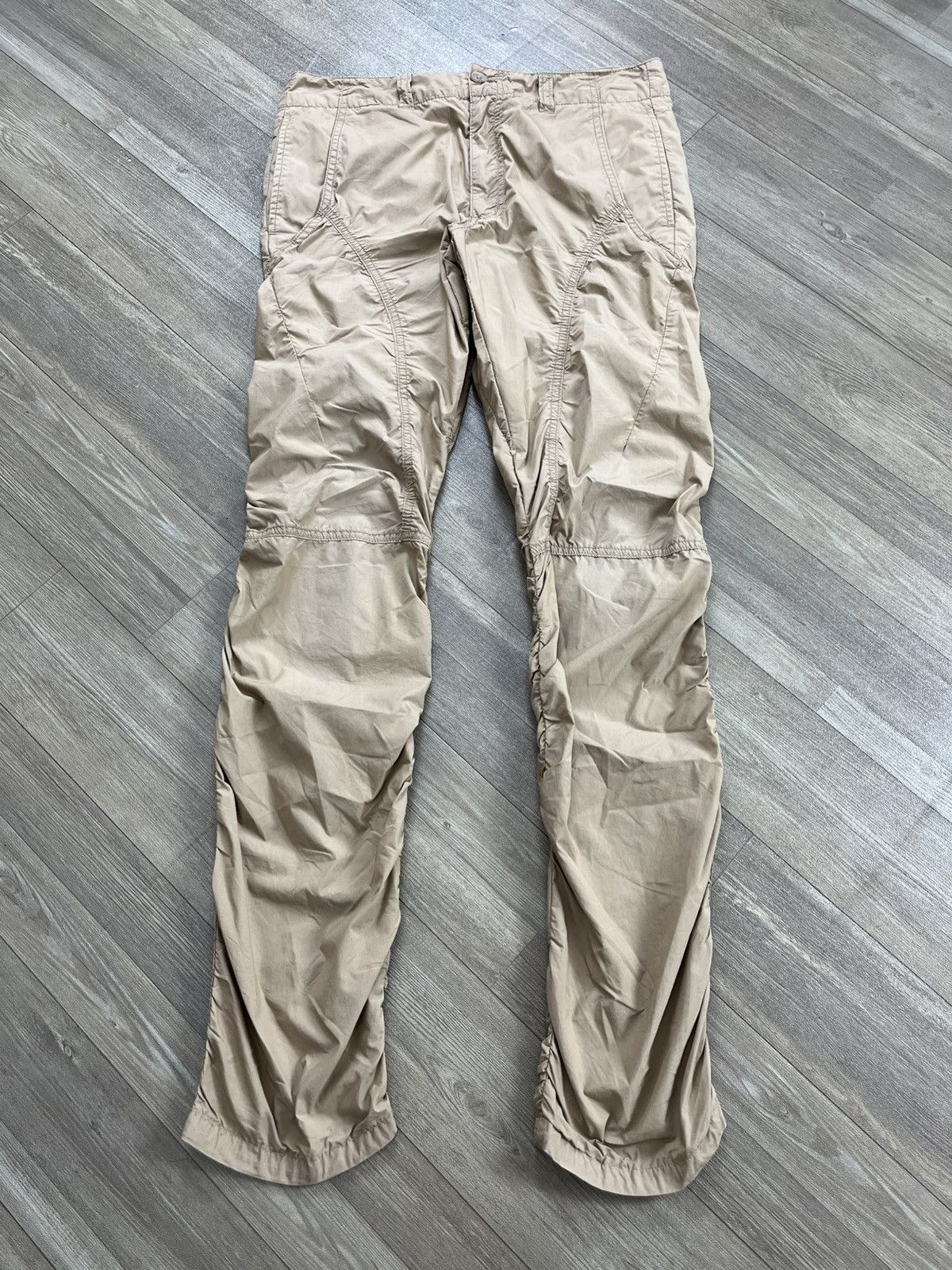 Tornado Mart 2000s Tornado Mart Japan Ruched Slim Fit Pants Lgb Style Y2K Size US 31 - 2 Thumbnail