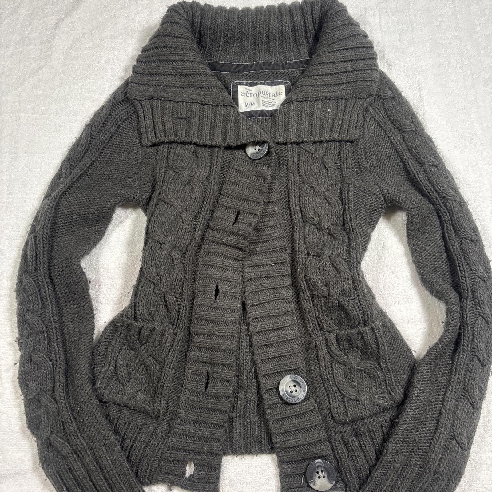 Aeropostale y2k button up aeropostale sweater Size M / US 6-8 / IT 42-44 - 4 Thumbnail