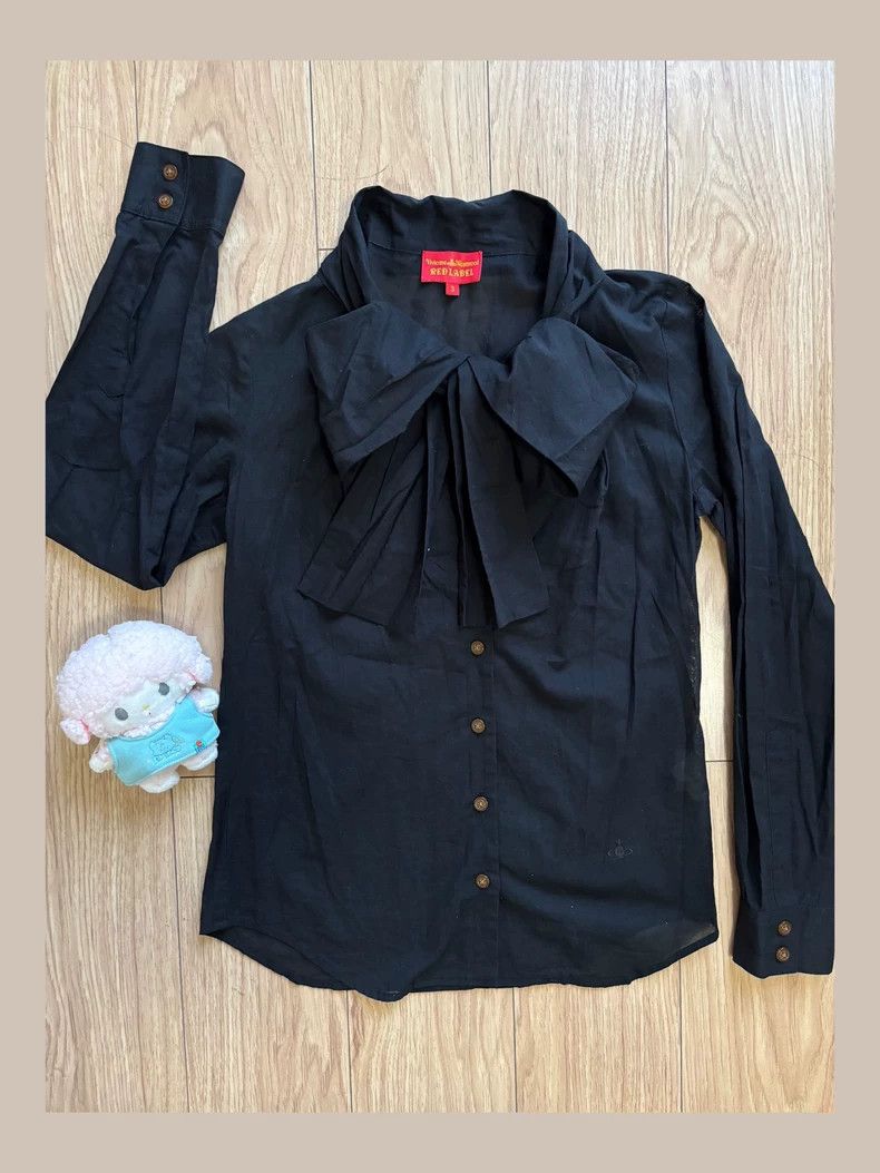 Vivienne Westwood Vivienne Westwood Vintage Bow Blouse - dmc Size US M / EU 48-50 / 2 - 1 Thumbnail