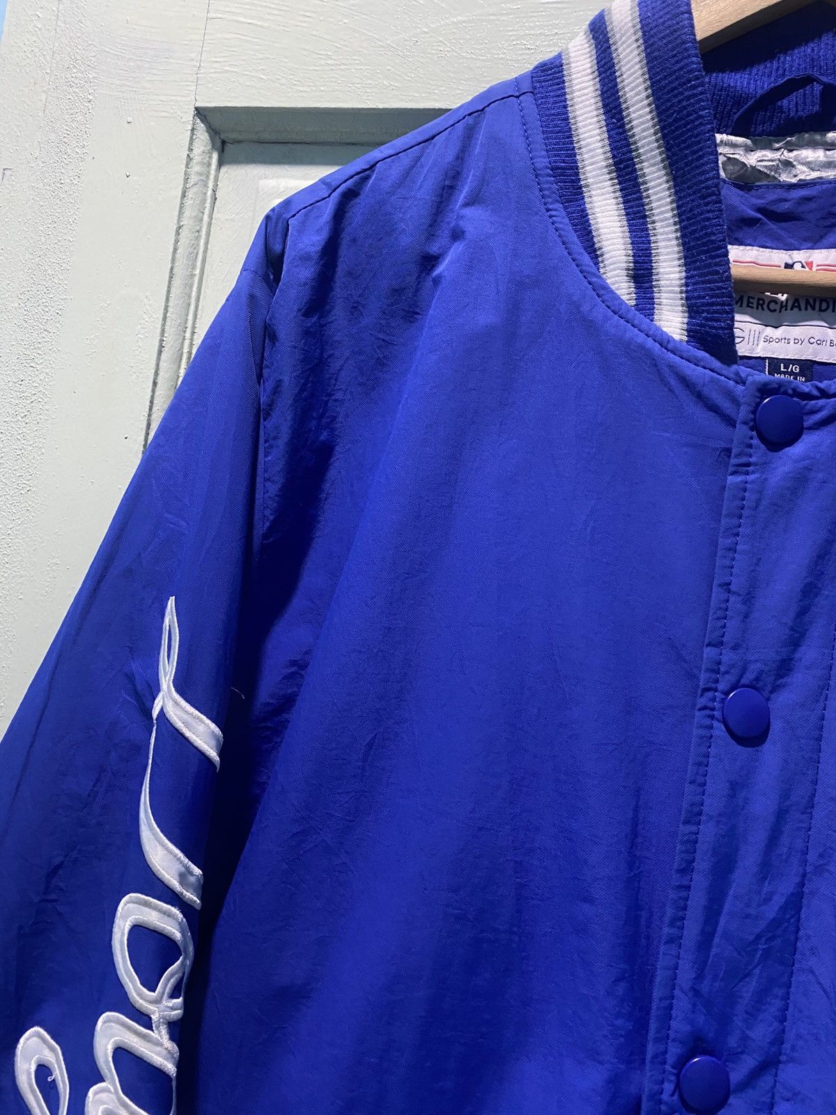MLB Los Angeles Dodgers Varsity Embroidery Logo Jacket Size US L / EU 52-54 / 3 - 5 Thumbnail