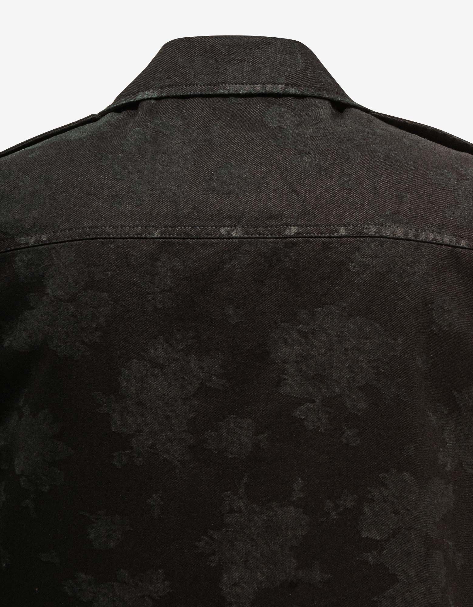 Saint Laurent Paris o1s1wg110824 Sleeveless Jacket Cotton Gabardine in Black Size US S / EU 44-46 / 1 - 5 Thumbnail