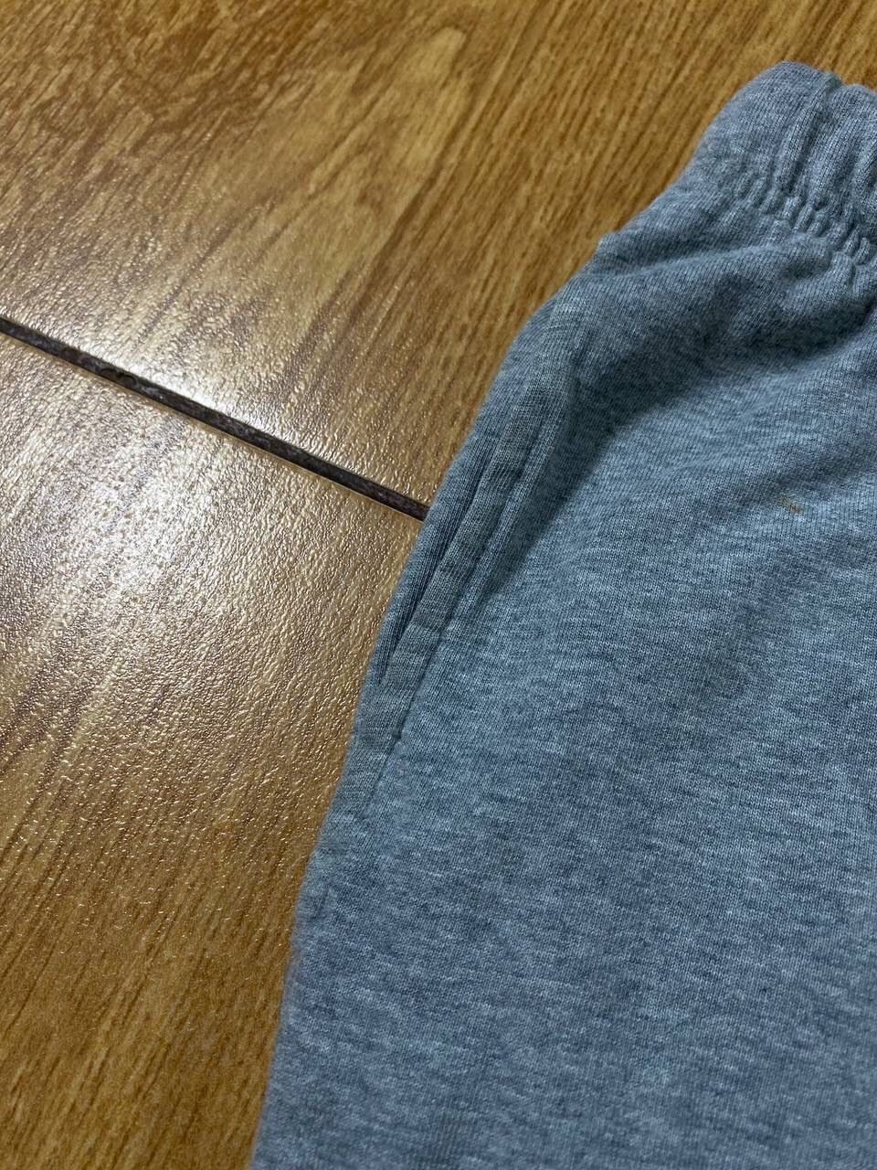 Nike × Vintage Nike Vintage Y2k Swoosh Logo Shorts Rare Streetwear Gray Size US 36 / EU 52 - 16 Thumbnail