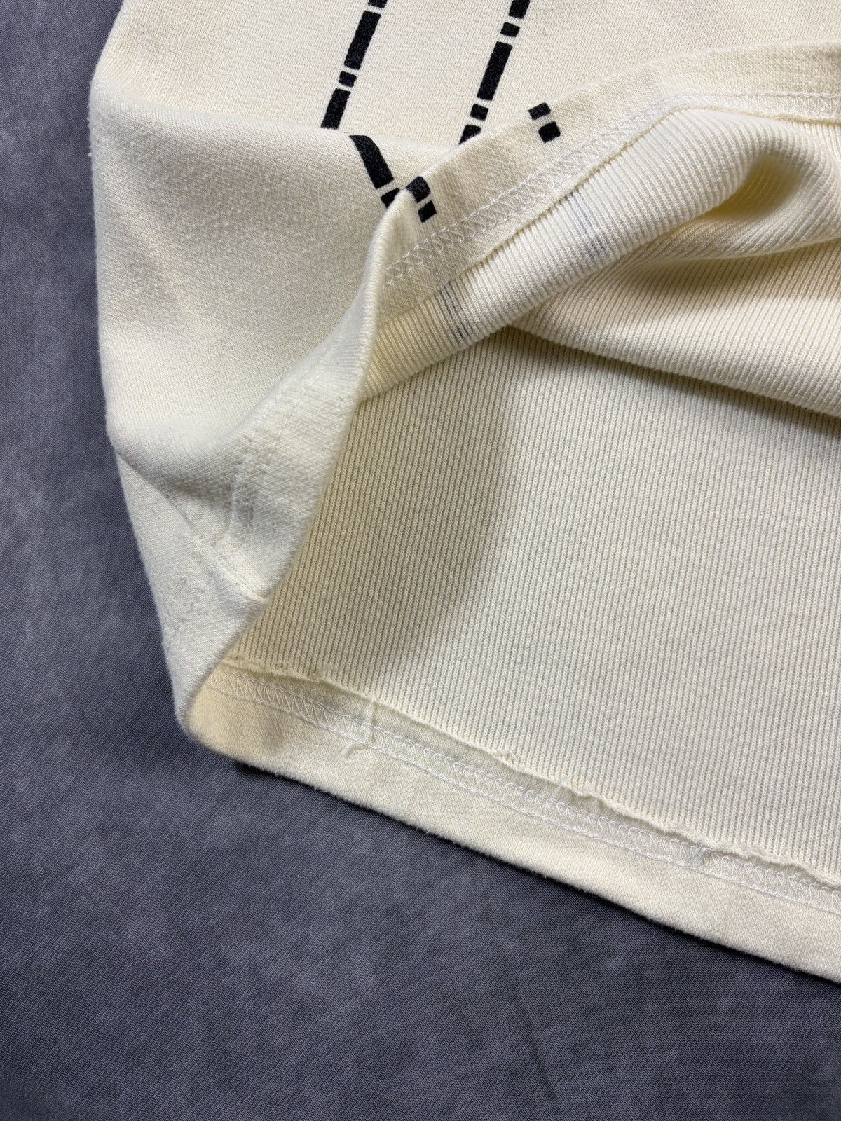 MLB × Vintage Vintage Polo Shirt 1990s MLB Inc. ShortSleeve Cream Pullover Size US M / EU 48-50 / 2 - 7 Thumbnail