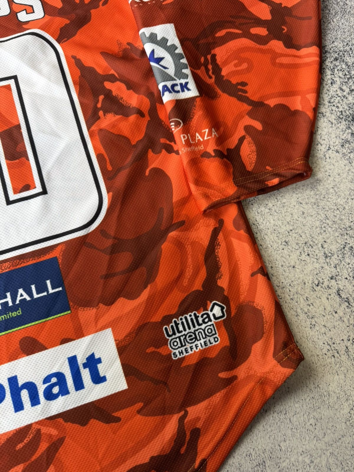 NHL Sheffield Steelers EIHL Remembrance Day J. Phillips #20 Size US XXL / EU 58 / 5 - 20 Thumbnail