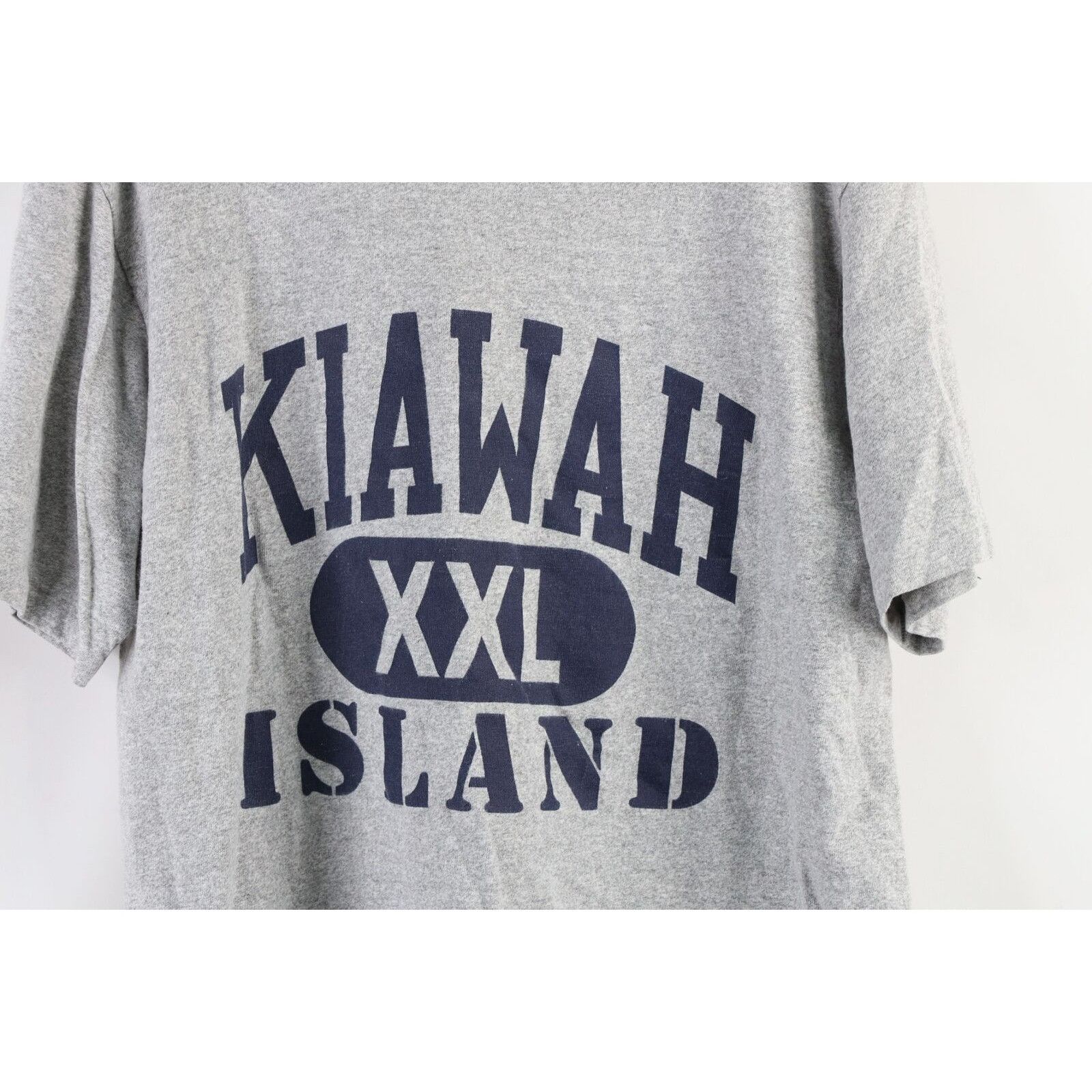 Vintage Vintage 90s Streetwear Spell Out Kiawah Island T-Shirt Size US L / EU 52-54 / 3 - 4 Thumbnail