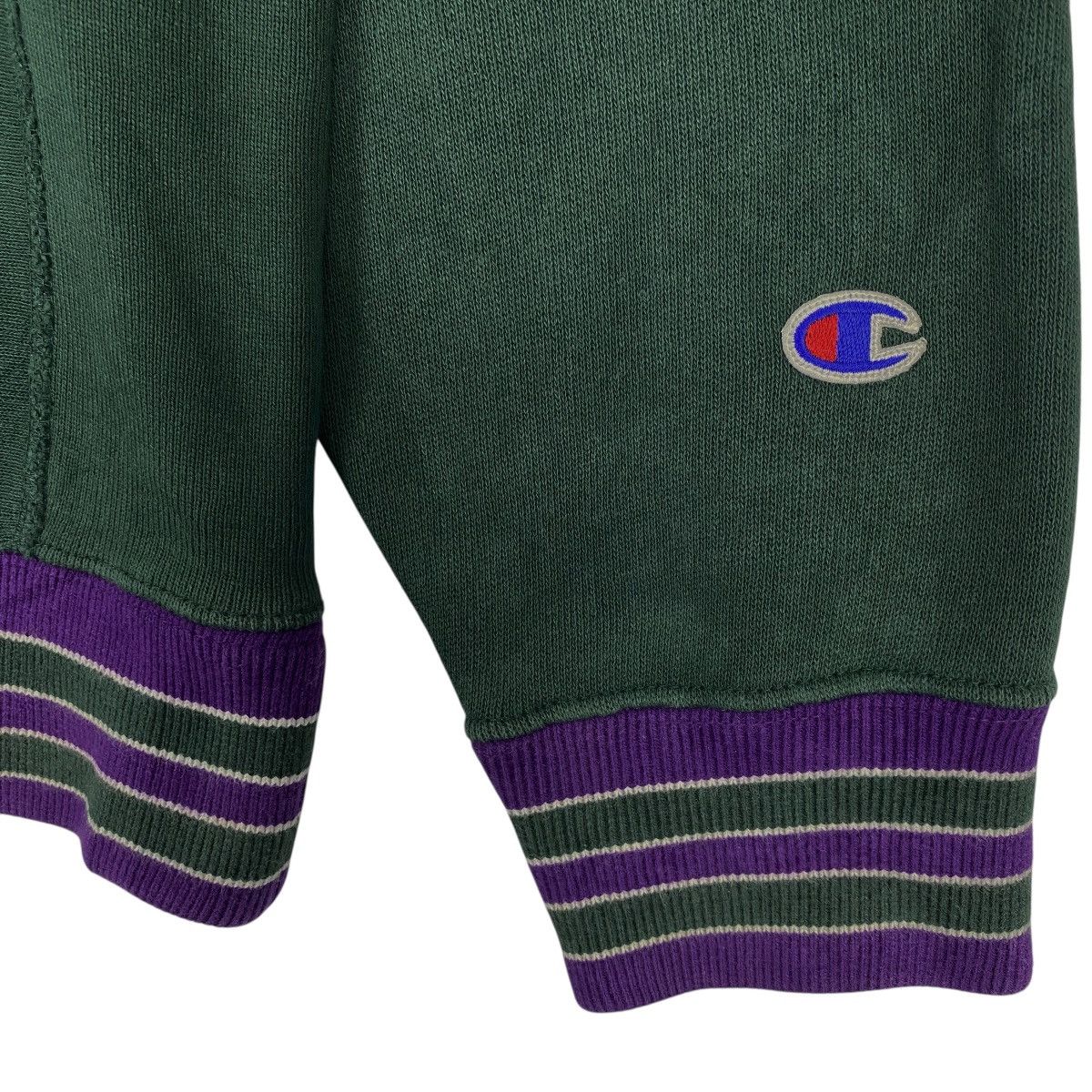 Vintage Vintage Champion Reverse Weave Hoodie Green Pullover Size M Size US L / EU 52-54 / 3 - 5 Thumbnail