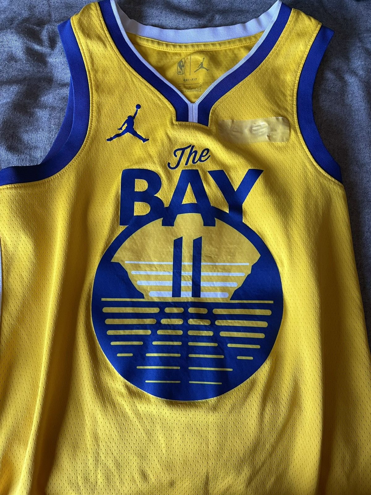 Jordan Brand × NBA Klay Thompson Golden State Warriors Jordan 2020-2022 Jersey Size US M / EU 48-50 / 2 - 1 Thumbnail