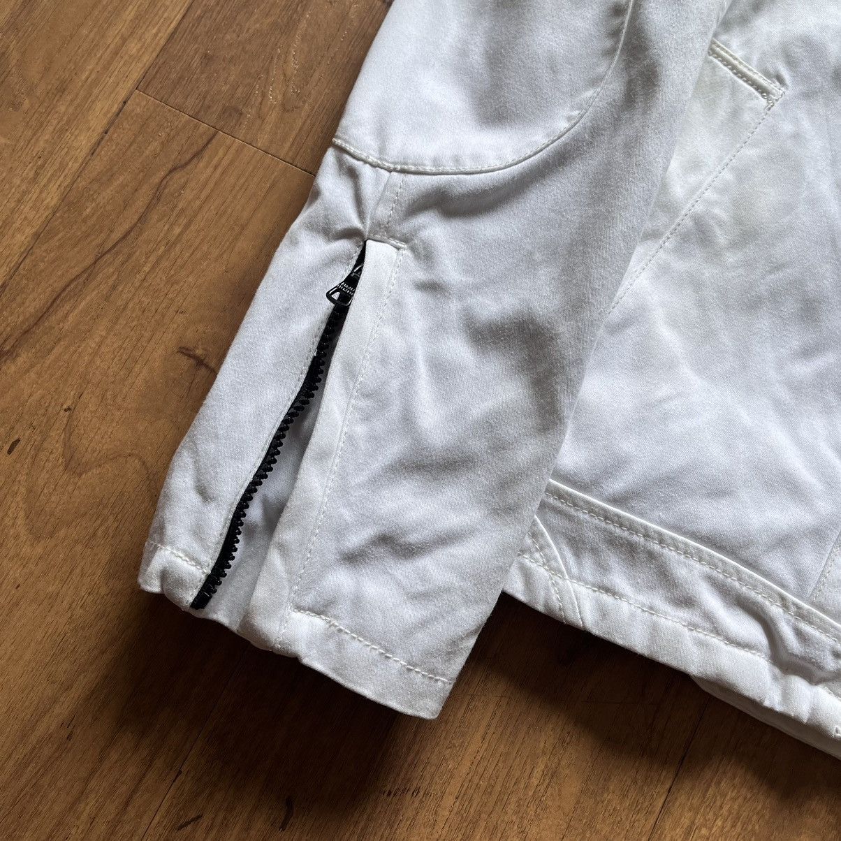 Armani Collezioni × Armani Exchange × Vintage Armani Exhange Heavy Canvas Bikers Jacket Size US M / EU 48-50 / 2 - 7 Thumbnail