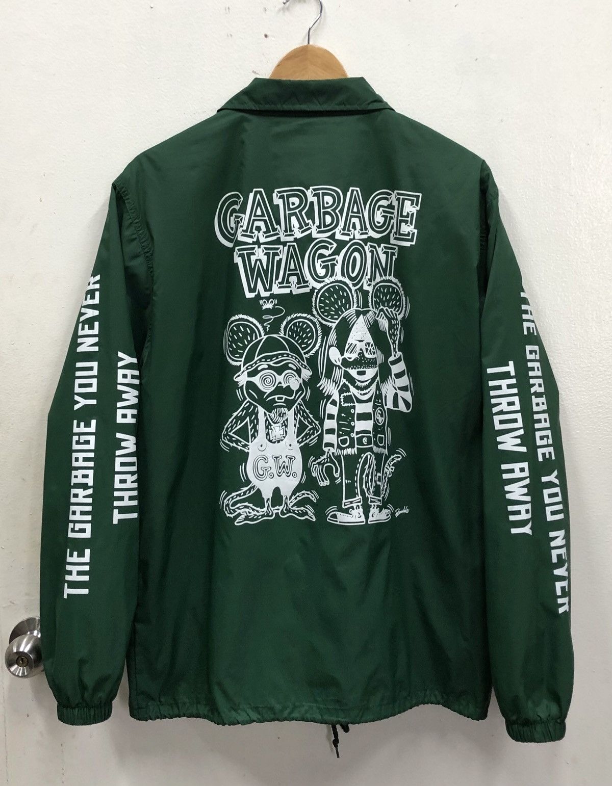 Japanese Brand GARBAGE WAGON Coach Nylon Jacket Size US L / EU 52-54 / 3 - 2 Thumbnail