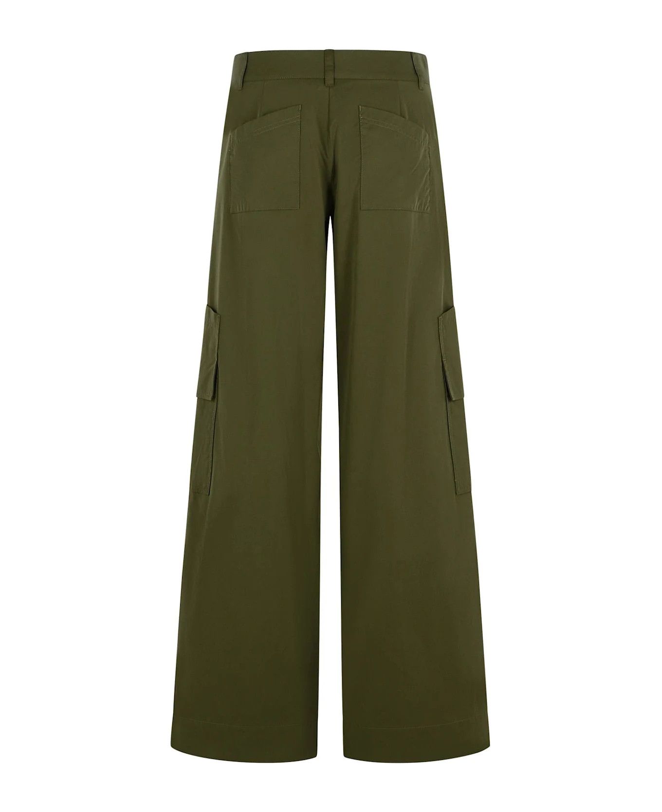 Off-White o1y1225 Cargo Pant in Military Green Size 27" / US 4 / IT 40 - 3 Thumbnail