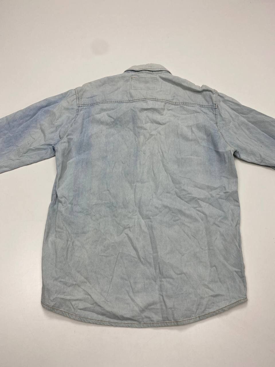 Avirex Avirex USA Light Blue Denim Shirt Vintage 90s Men M Size US M / EU 48-50 / 2 - 9 Thumbnail
