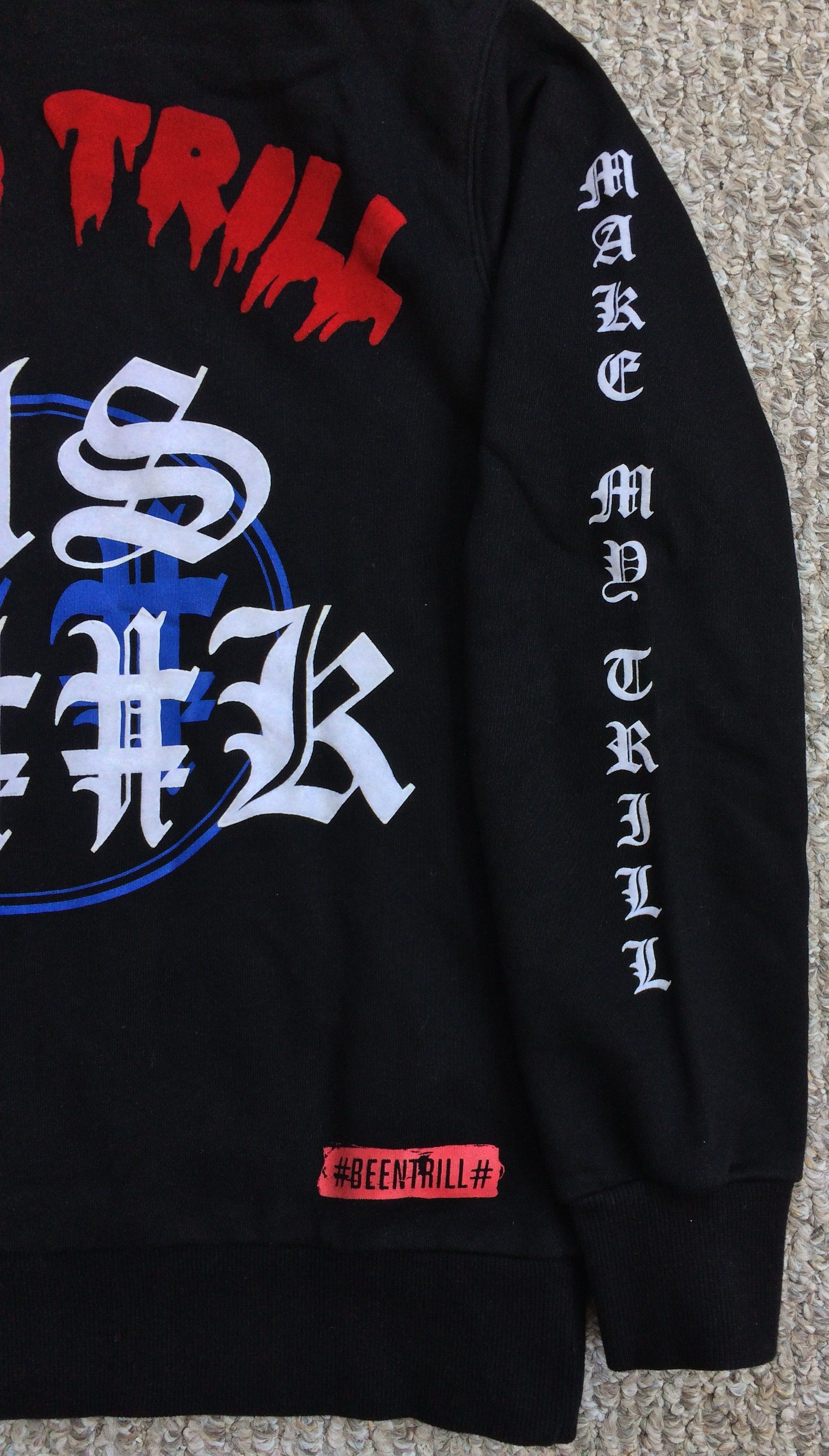 Been Trill OG Been Trill Logo Zip Hoodie Size US M / EU 48-50 / 2 - 4 Thumbnail