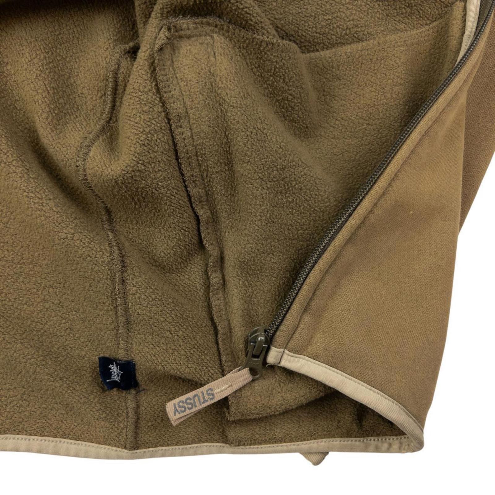 Stussy Vintage Stussy Fleece Lined Zip Up Jacket Size M Size US M / EU 48-50 / 2 - 5 Thumbnail
