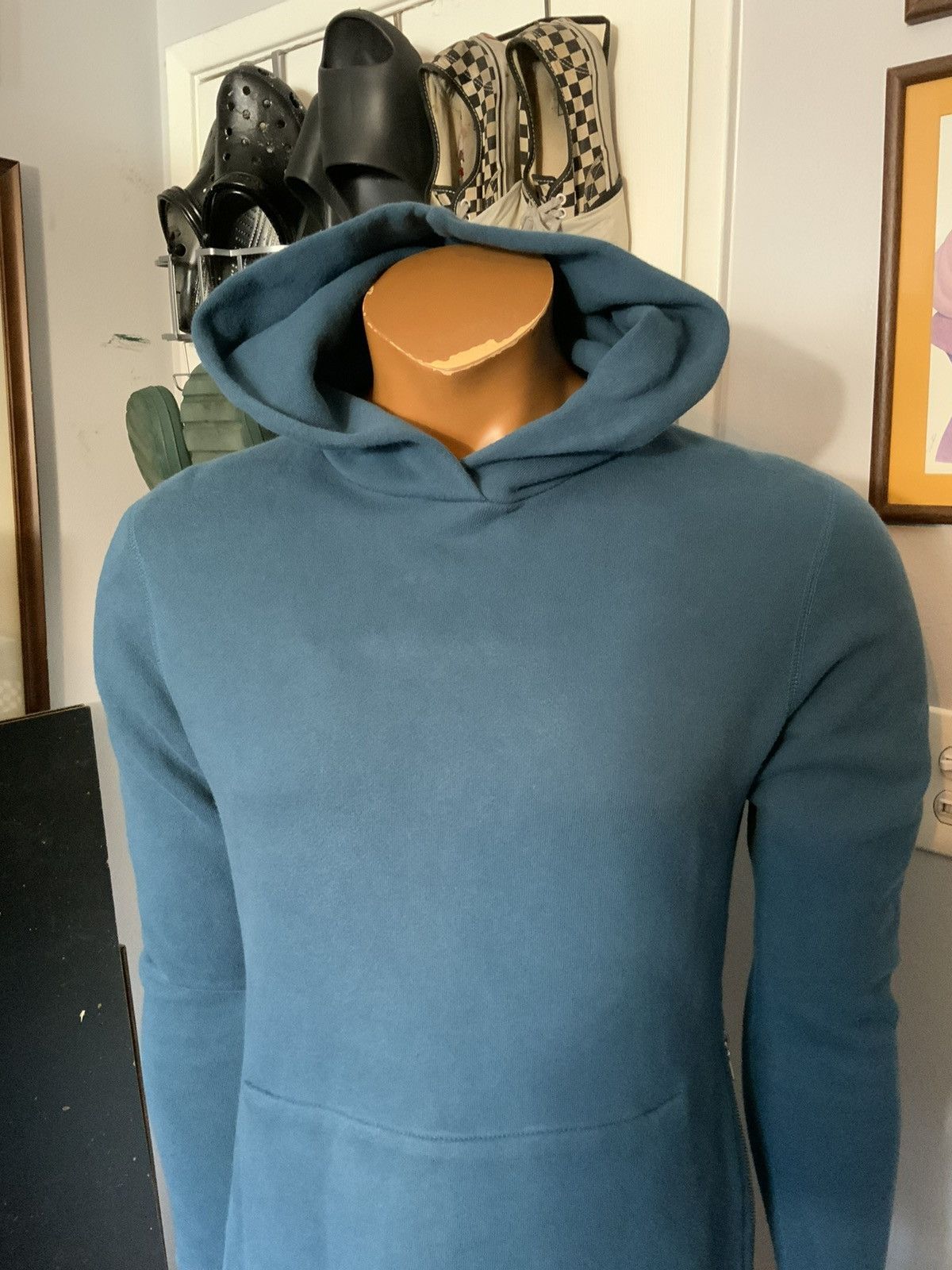 John Elliott John Elliott Terry Fleece Villain Side Zip Pullover Hoodie Size US L / EU 52-54 / 3 - 11 Thumbnail