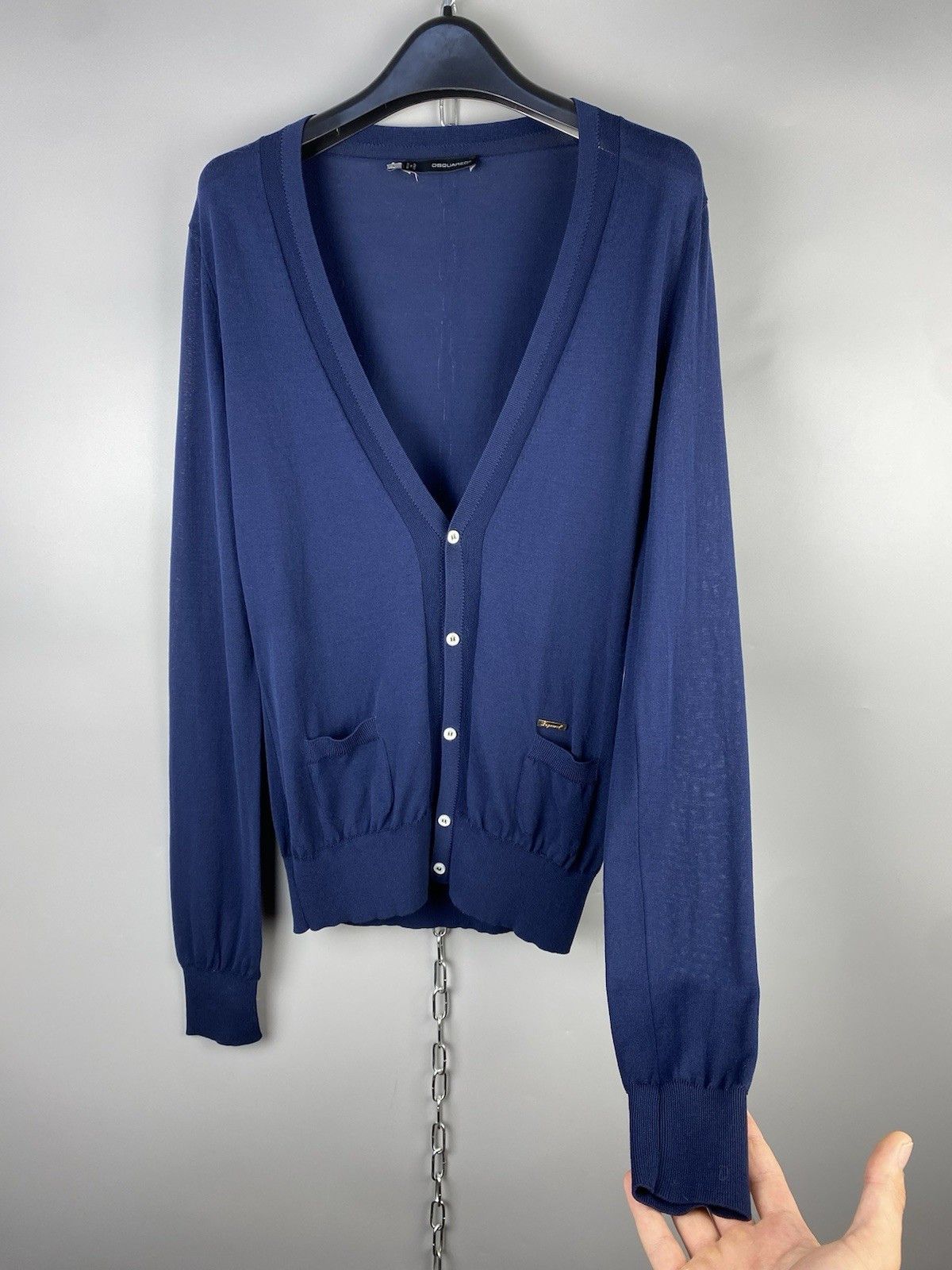 Dsquared2 Dsquared Luxury Womens Cotton Cardigan Sweater Size L / US 10 / IT 46 - 9 Thumbnail