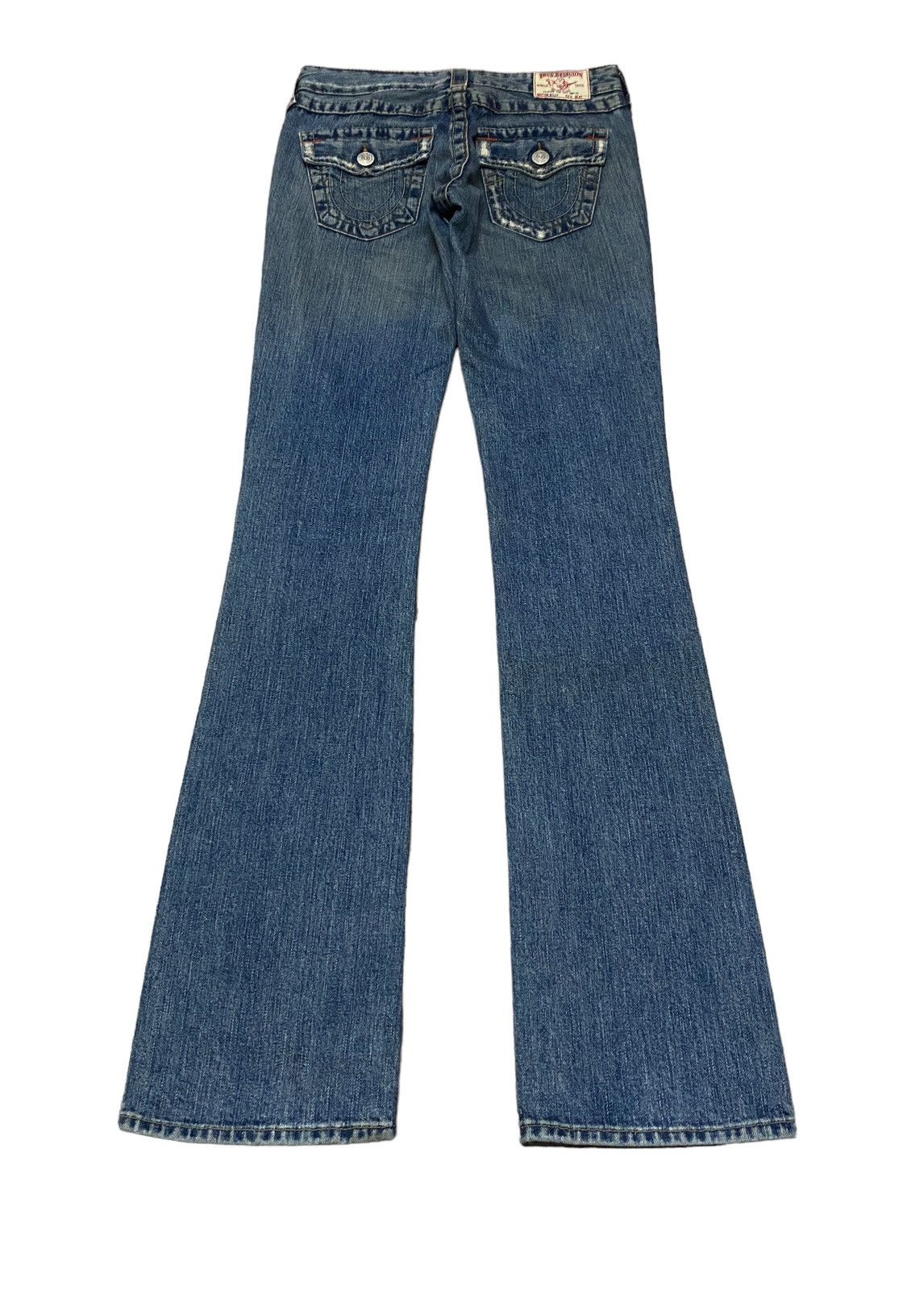 True Religion × Vintage Vintage True Religion Flared Jeans 2000s Size US 34 / EU 50 - 2 Thumbnail
