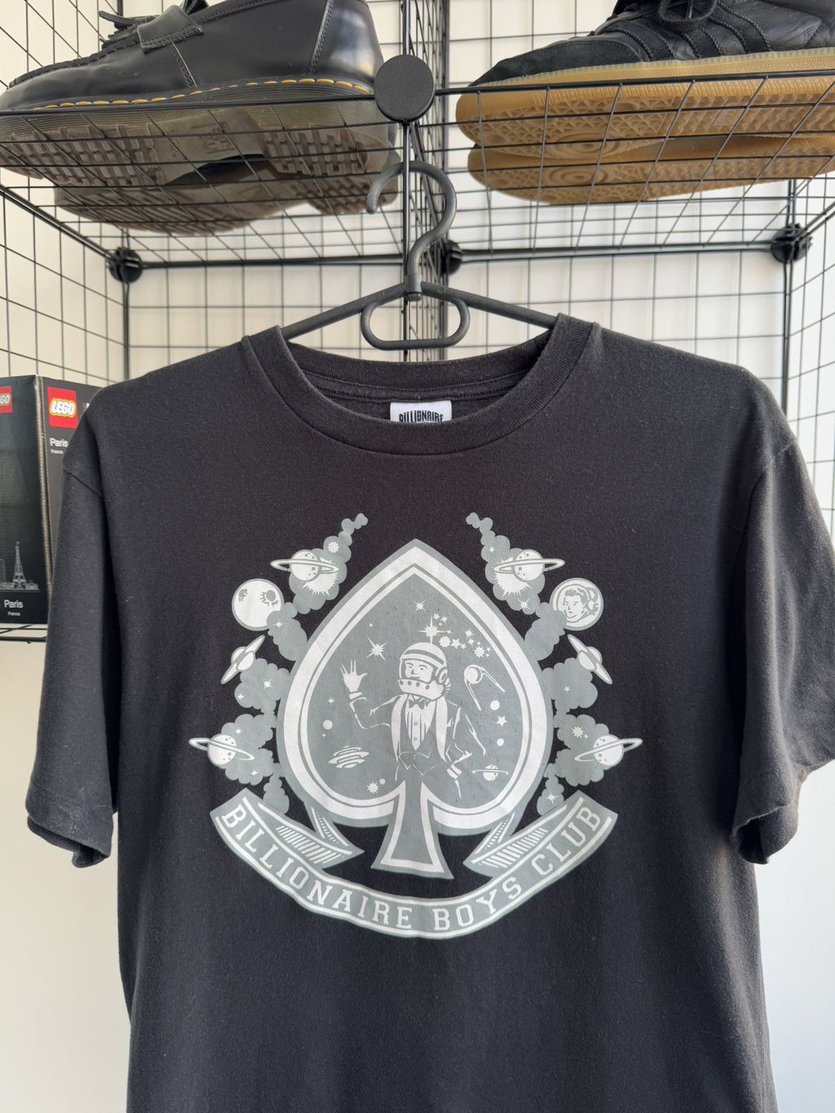Billionaire Boys Club × Vintage Billionaire Boys Club Big Logo BBC Black T Shirt Size US M / EU 48-50 / 2 - 2 Thumbnail