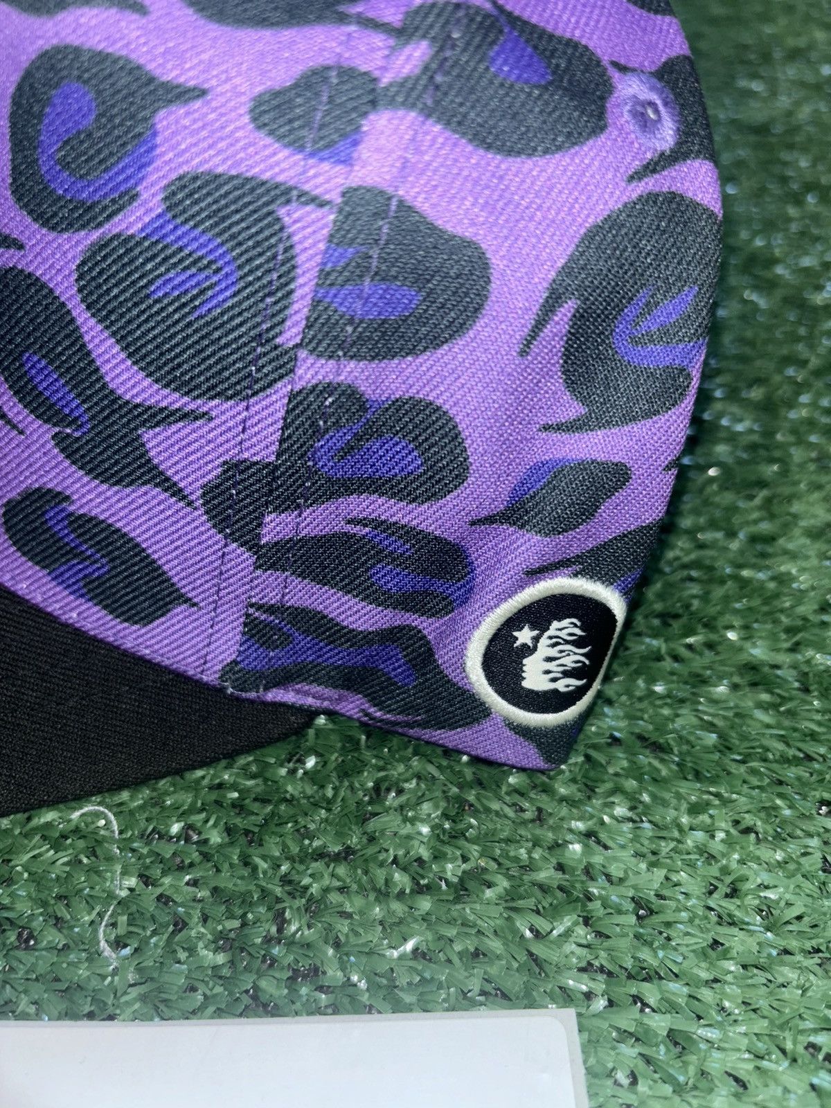 HELLSTAR Hellstar Hat Purple Cheetah Print Size ONE SIZE - 3 Thumbnail