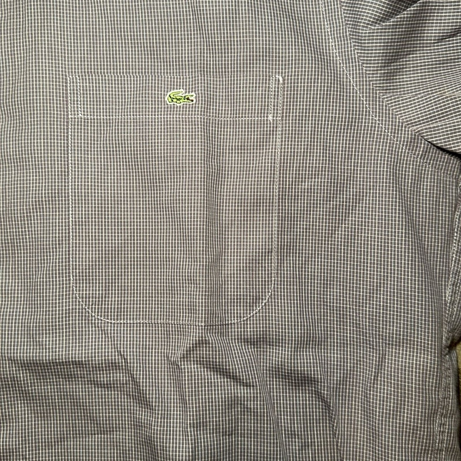 Lacoste Lacoste Long Sleeve Button Down - 40 (Medium) Size US M / EU 48-50 / 2 - 5 Thumbnail