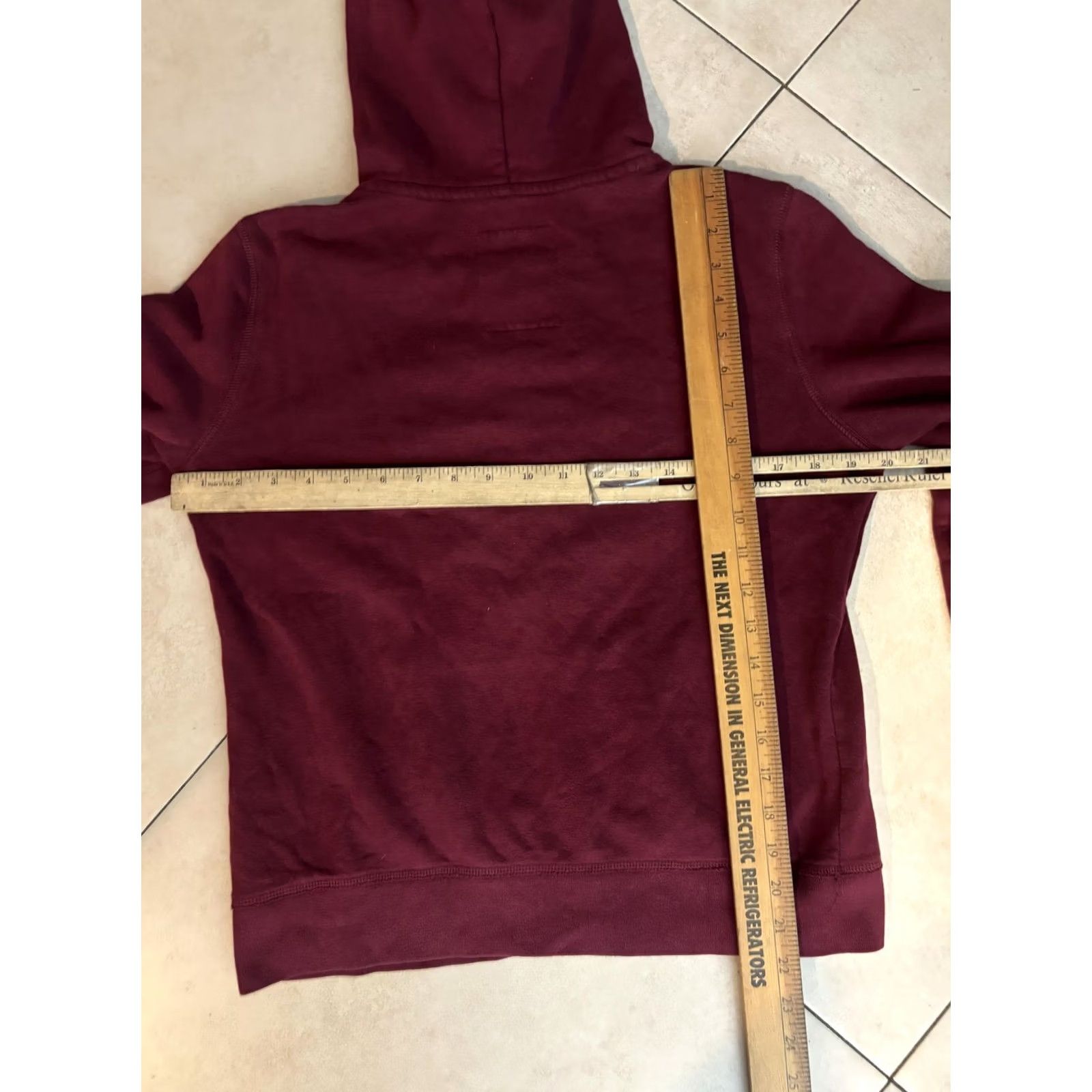 Aeropostale Aeropostale Hoodie Girls L Red Athletic 87 New York Full Zip Fleece Logo Size L / US 10 / IT 46 - 5 Thumbnail