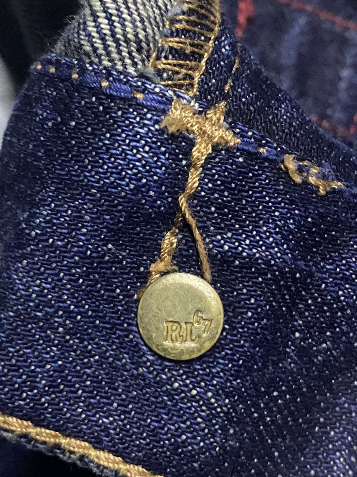 RRL Ralph Lauren Polo Raph Lauren RockLand 320 Flare Bootcut Distressed Jeans Size US 36 / EU 52 - 13 Thumbnail