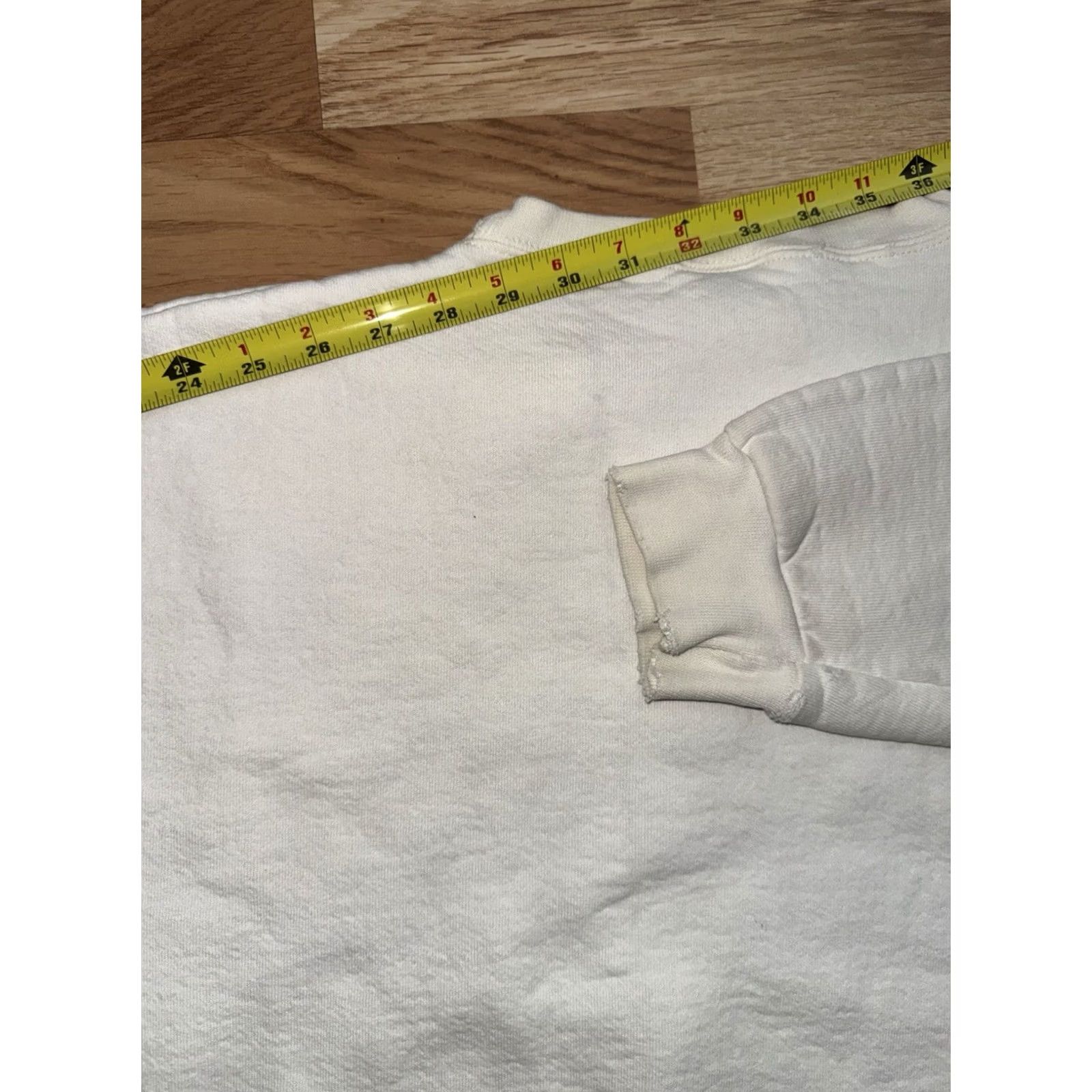 Vintage VINTAGE Pluma Heavyweight Crewneck Sweatshirt Men's L Made In USA White 90s Size US L / EU 52-54 / 3 - 6 Thumbnail